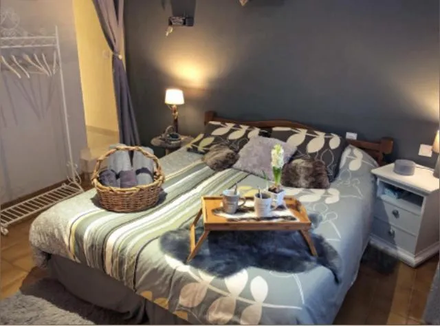 Bed in Chambre d'hôtes L'intemporelle