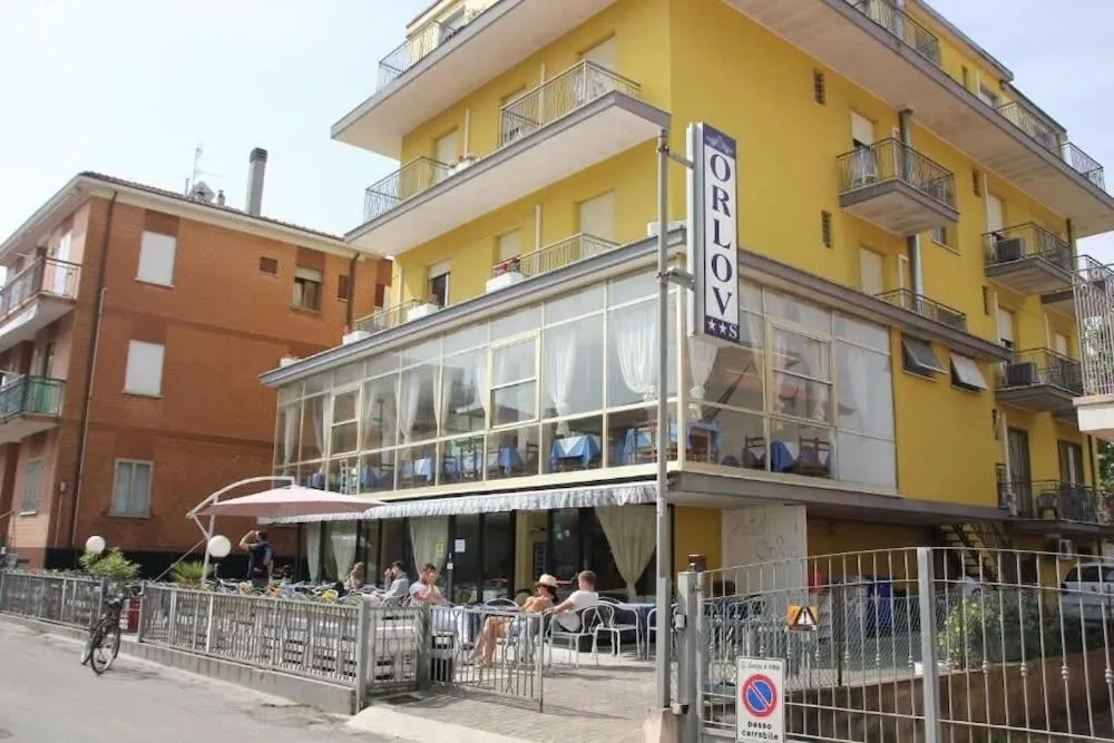 Property building in Hotel Orlov Rimini