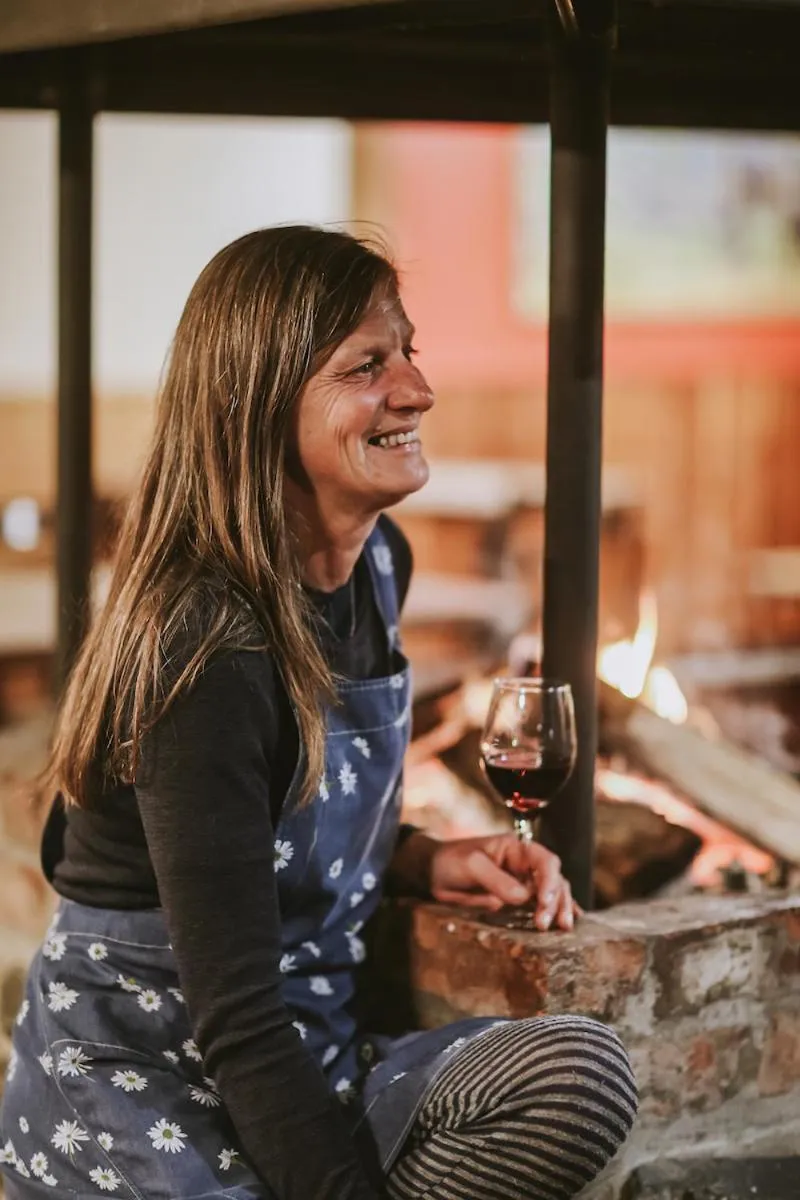 People in River Valley Lodge