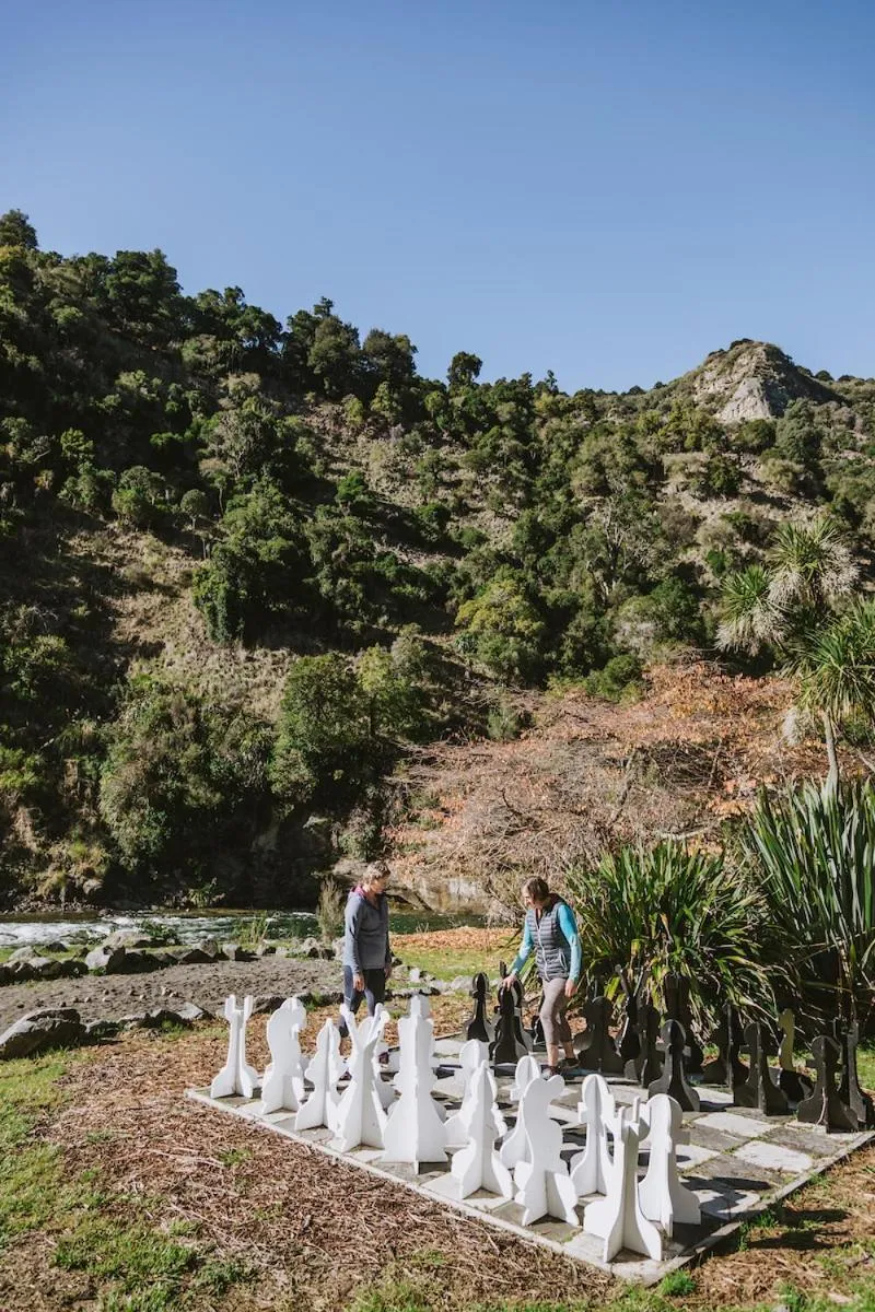 People in River Valley Lodge