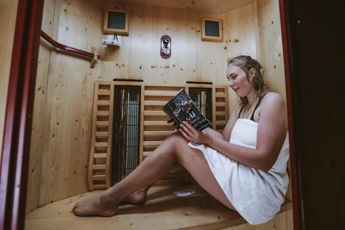 Sauna in River Valley Lodge