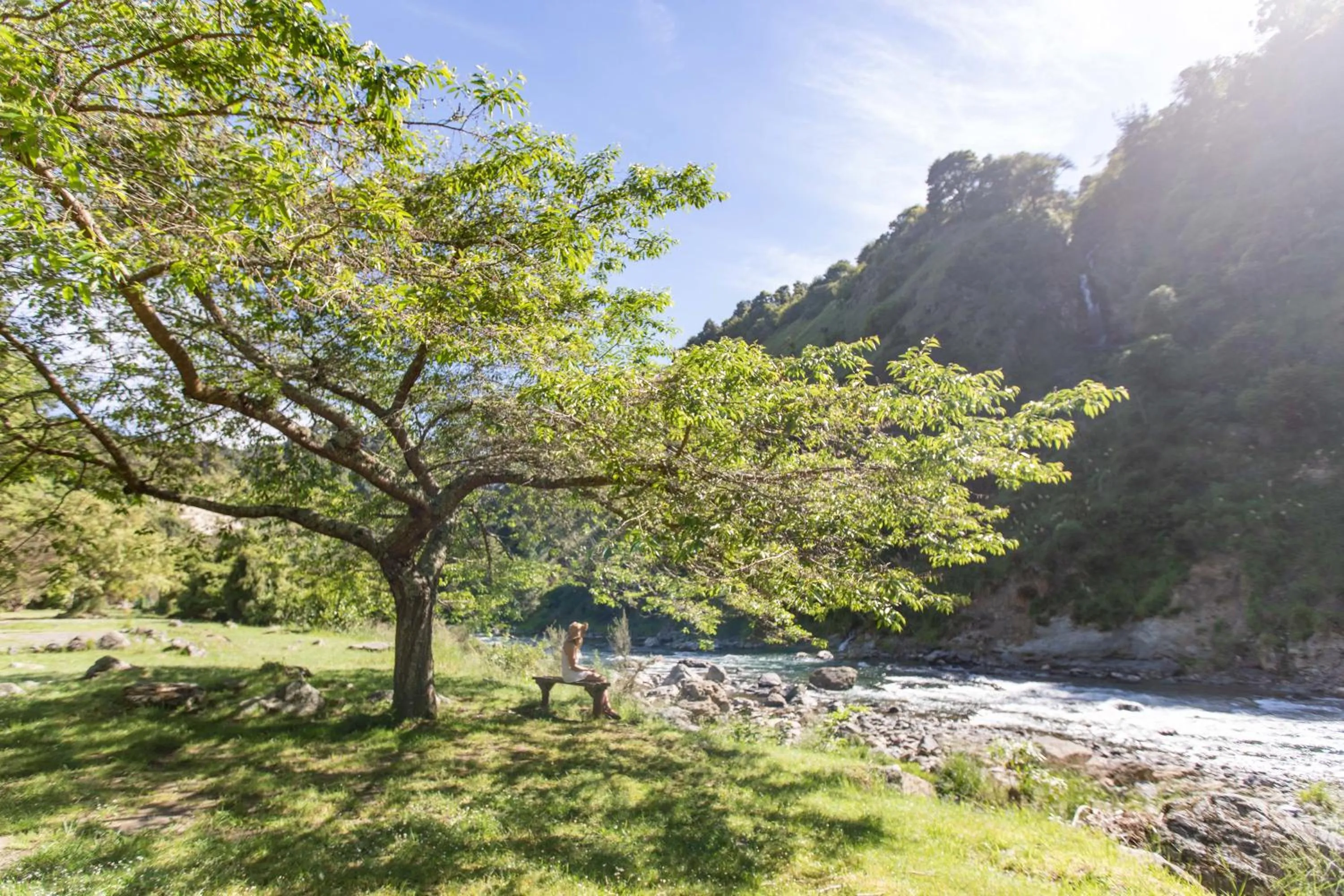 Natural landscape in River Valley Lodge