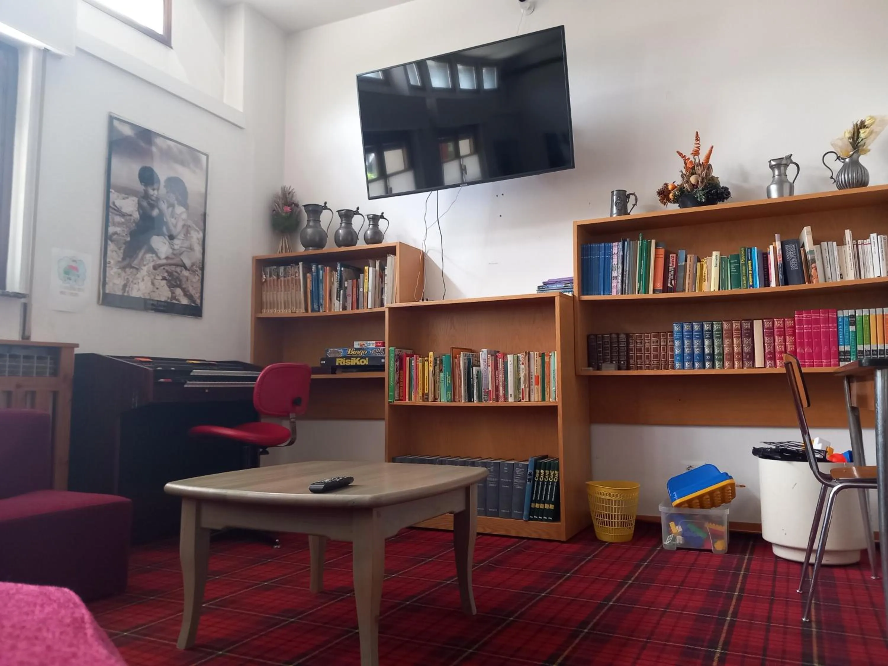 Communal lounge/ TV room in Residence Biancaneve