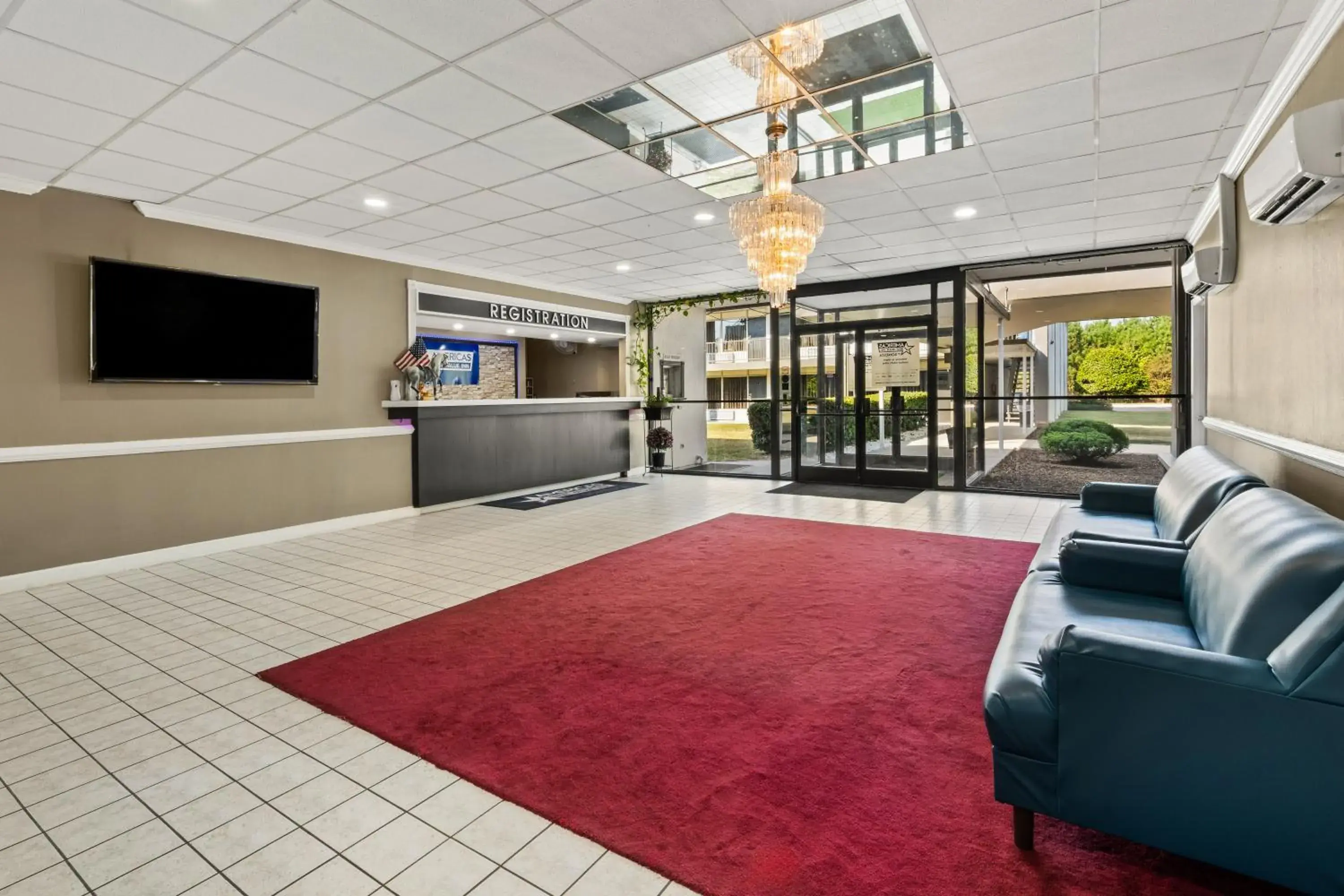 Lobby or reception in Americas Best Value Inn - Wilson Lobby or reception in Americas Best Value Inn - Wilson