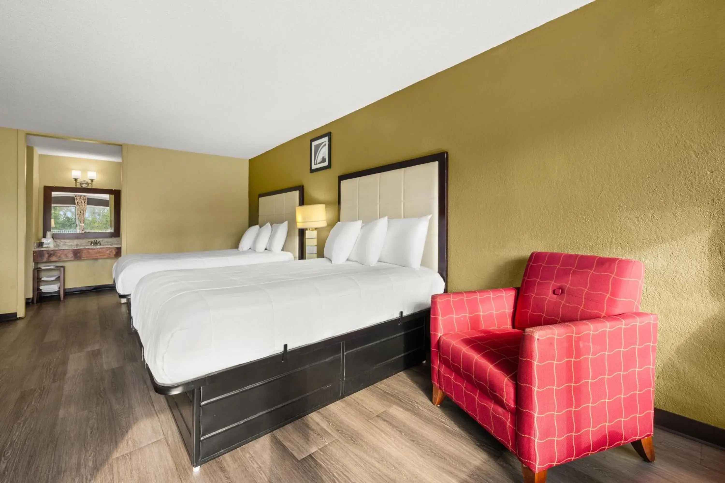 Bed in Americas Best Value Inn - Wilson Bed in Americas Best Value Inn - Wilson