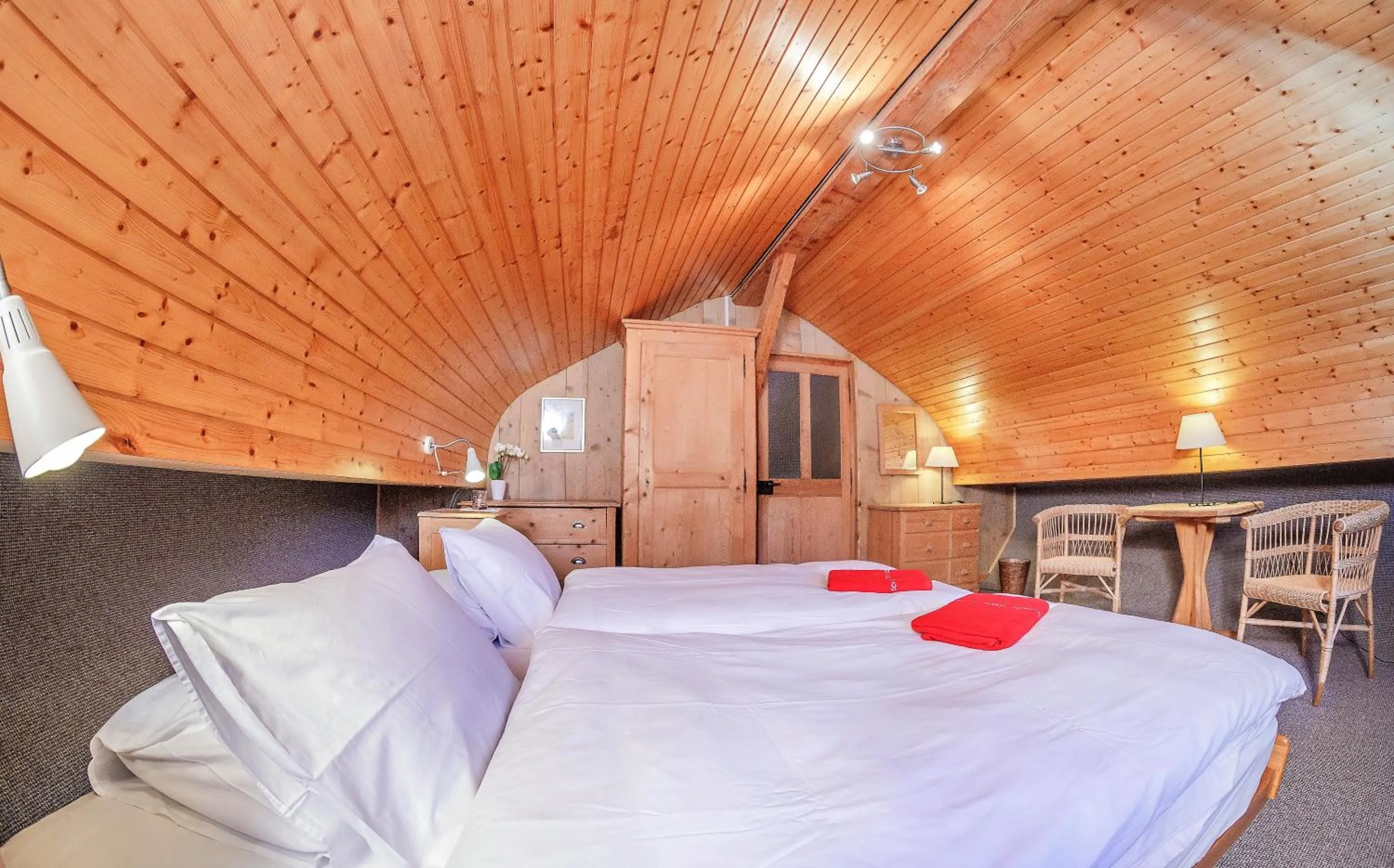 Bed in Guest House du Grand Paradis - On Piste