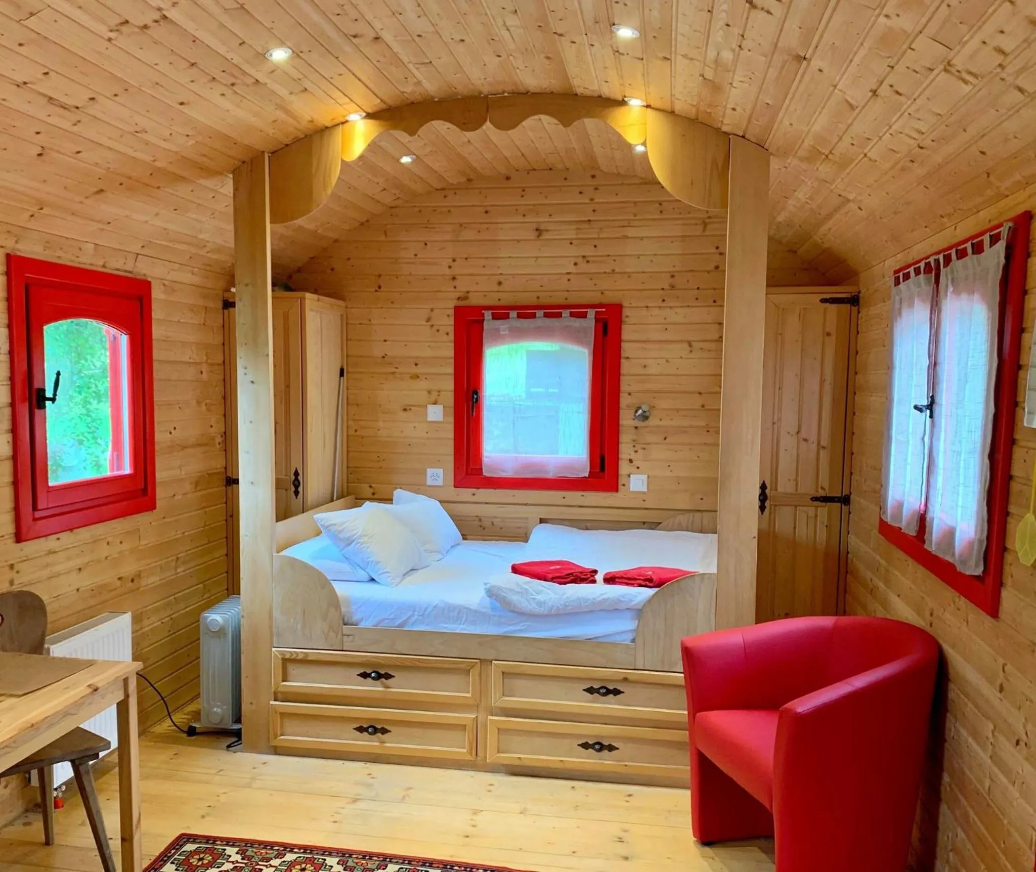 Bed in Guest House du Grand Paradis - On Piste