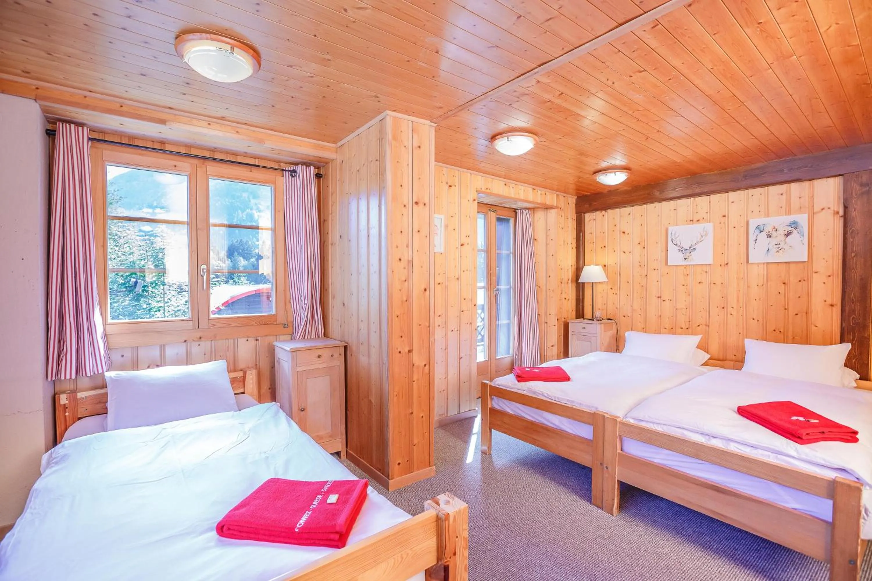 Bed in Guest House du Grand Paradis - On Piste