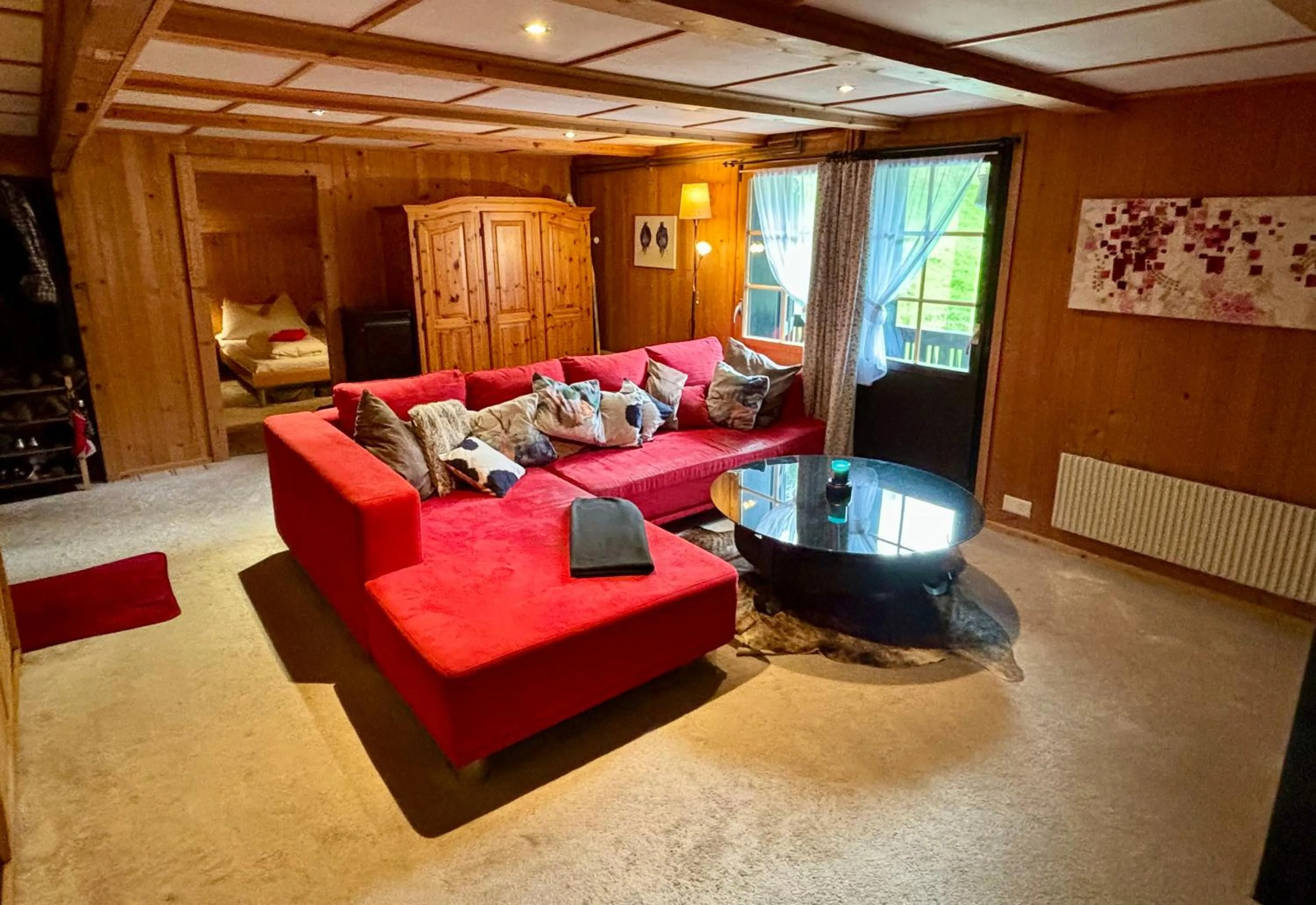 Living room in Guest House du Grand Paradis - On Piste