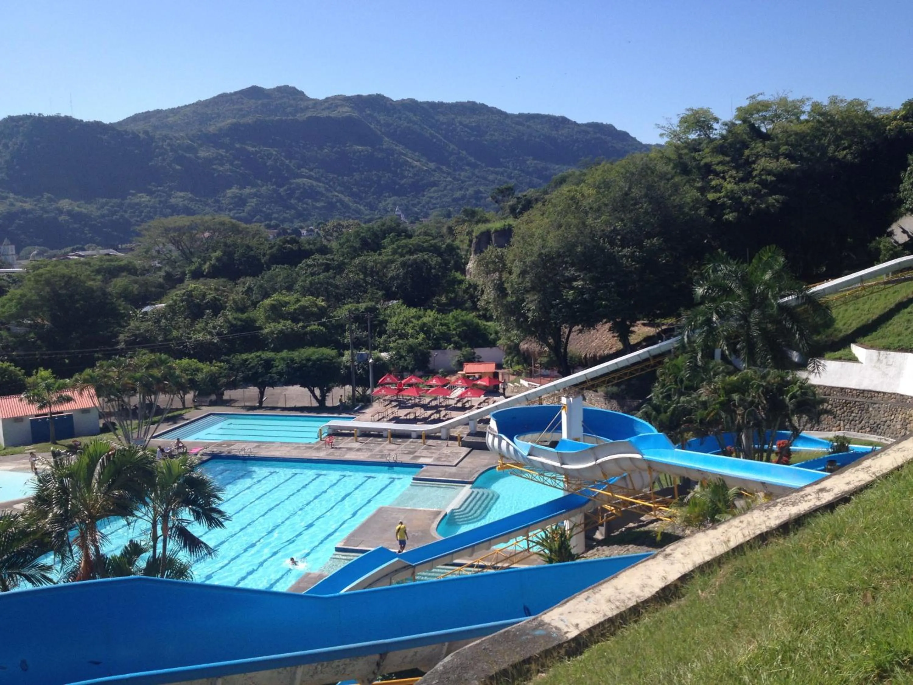 Pool view in Hotel y Parque Acuatico Agua Sol Alegria