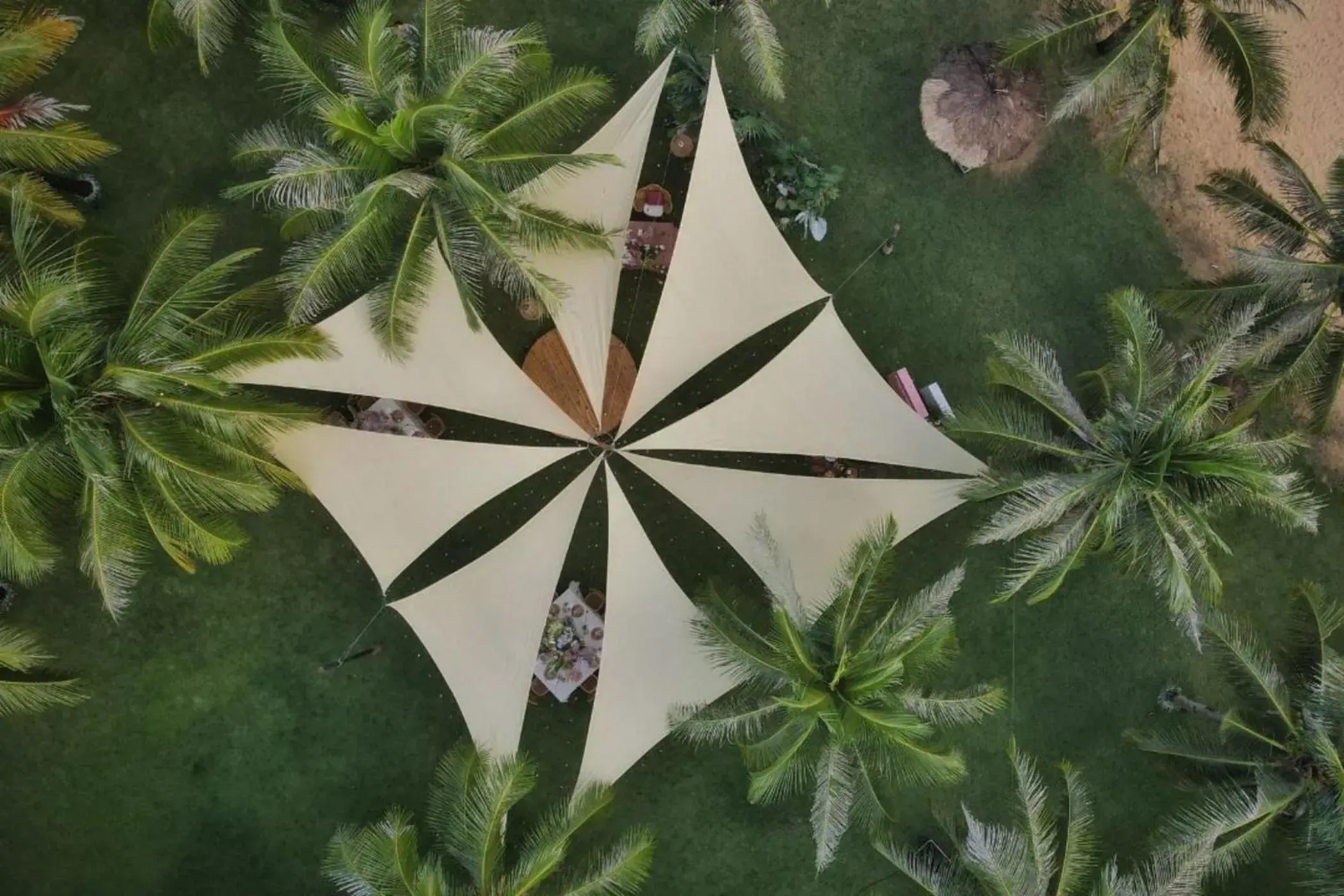 Bird's eye view in Anyu Hotel Sanya Bird's eye view in Anyu Hotel Sanya