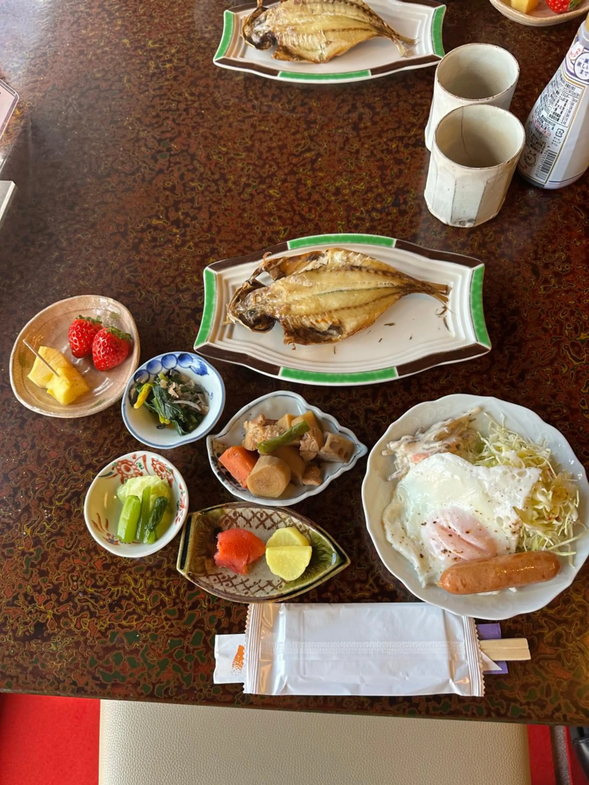 Breakfast in Onsen Yado Mizuguchi