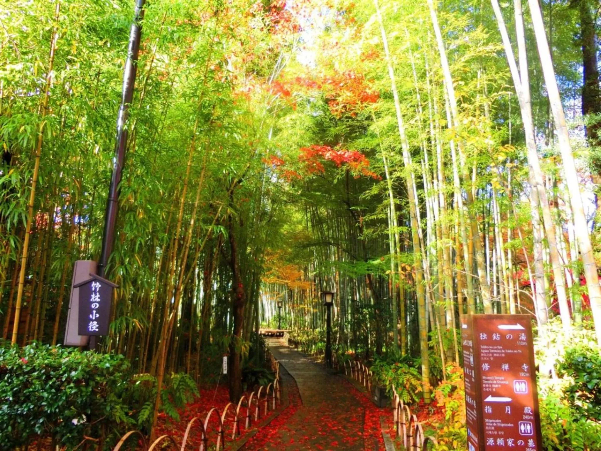 Nearby landmark in Onsen Yado Mizuguchi