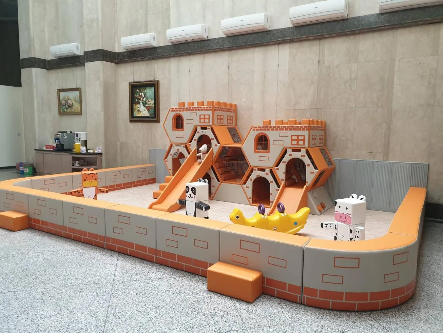 Children play ground in Chuan Fu Hotel