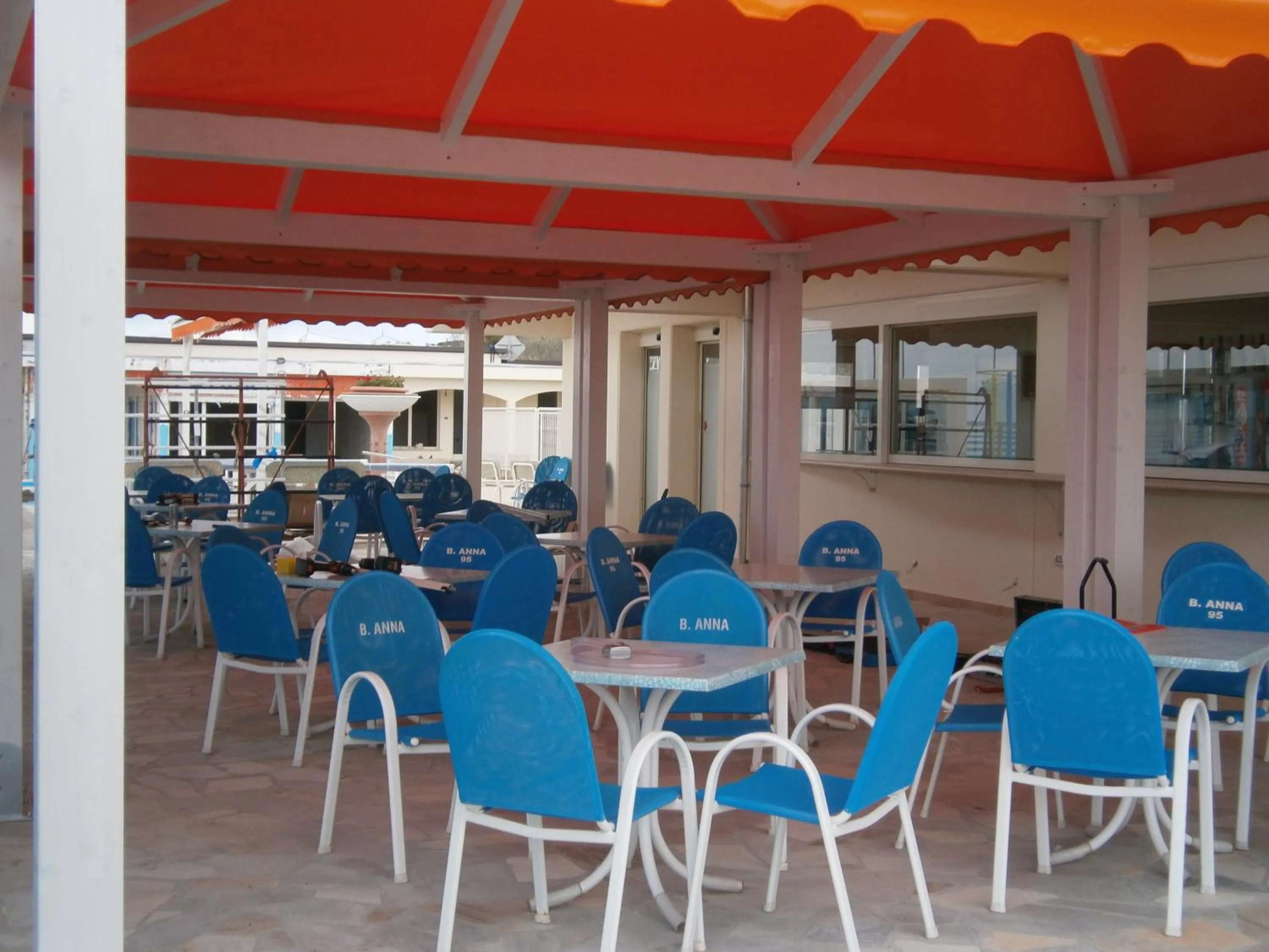 Patio in Hotel Levante