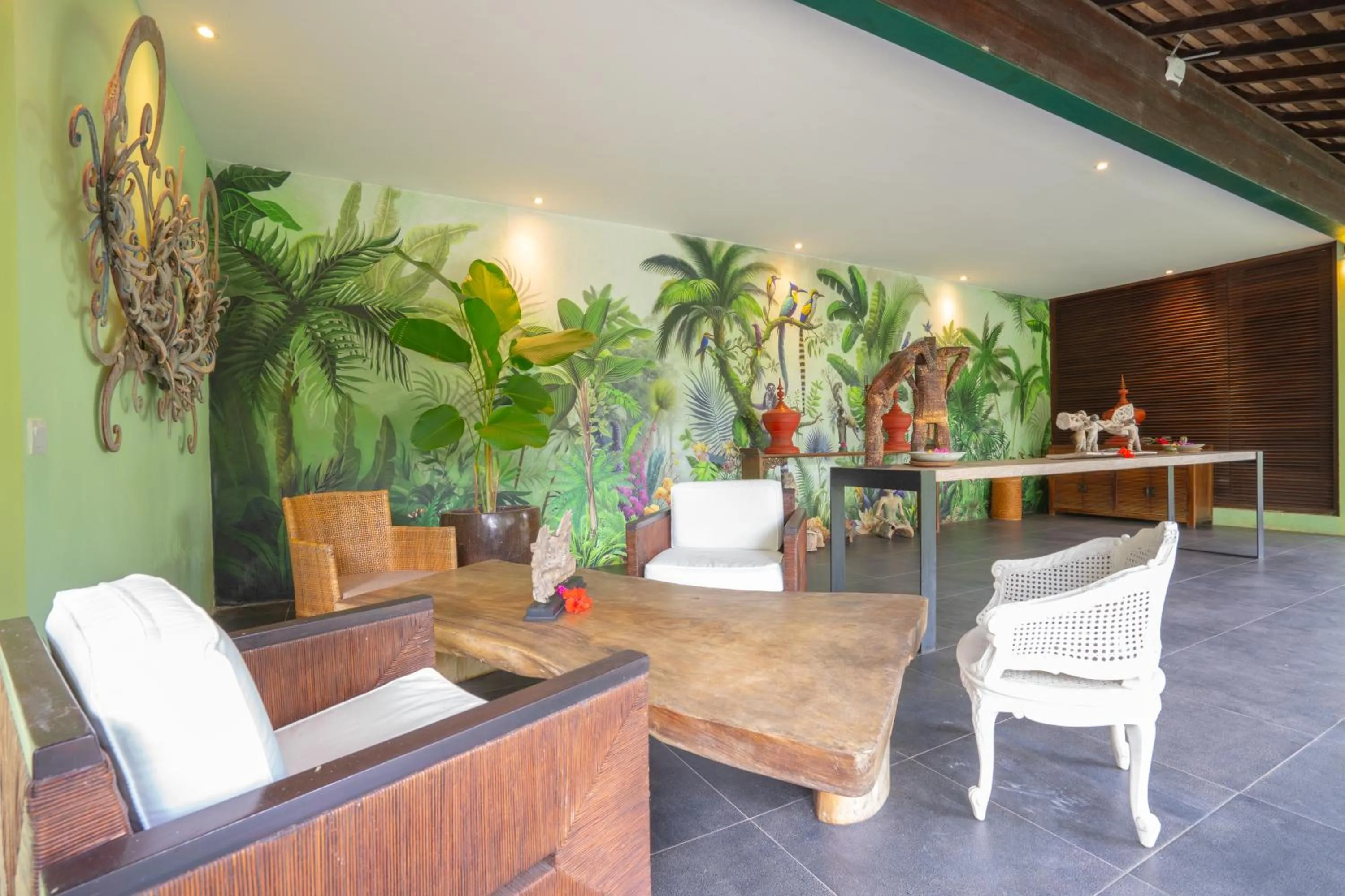 Lobby or reception in Awan Putih Resort