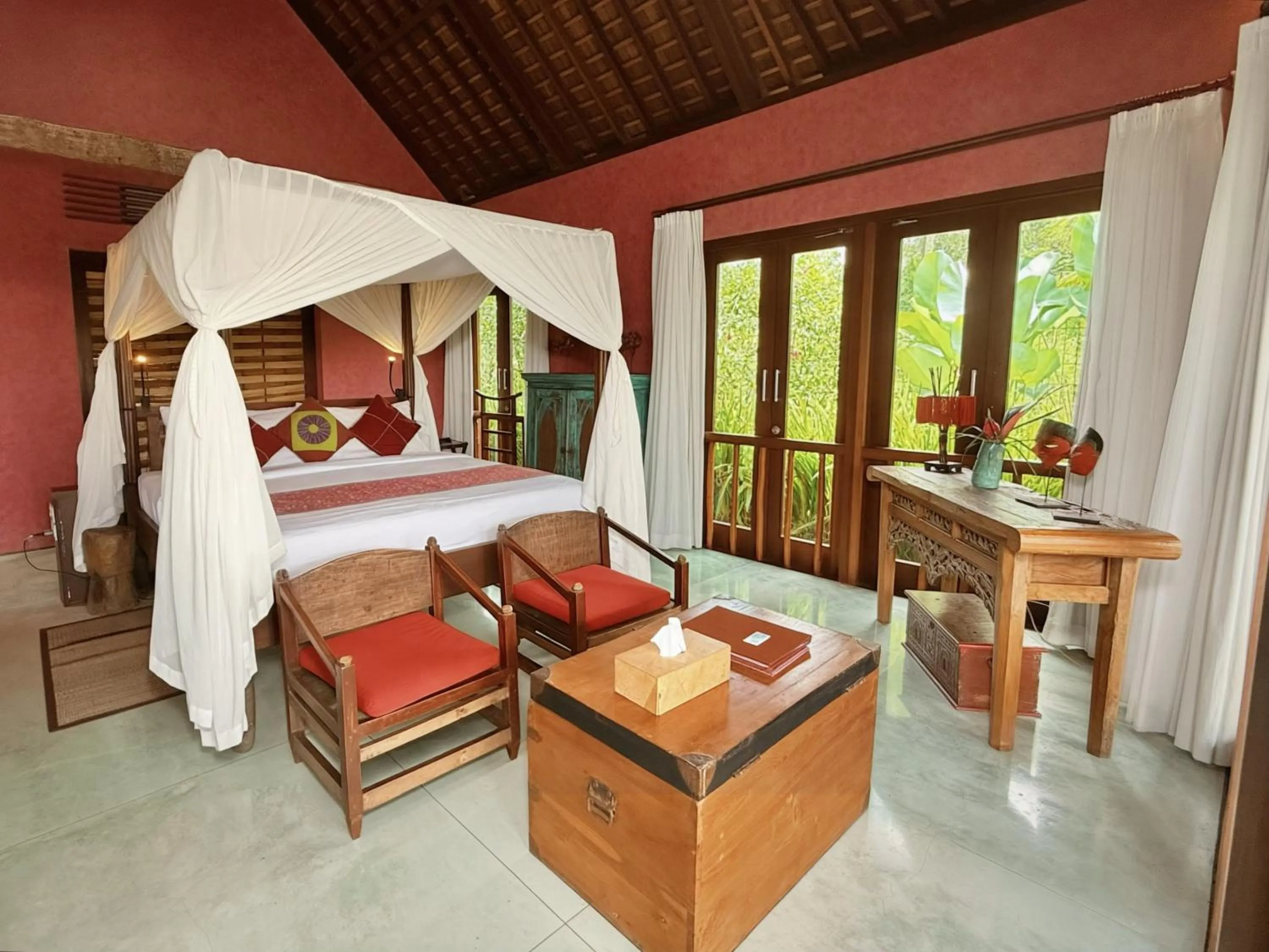 Bed in Awan Putih Resort