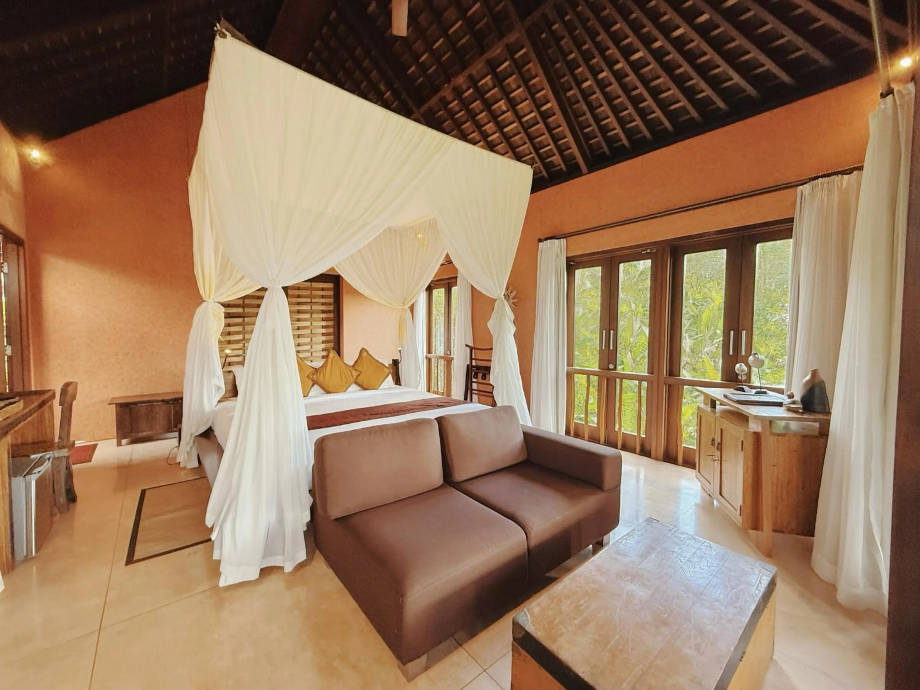 Bed in Awan Putih Resort