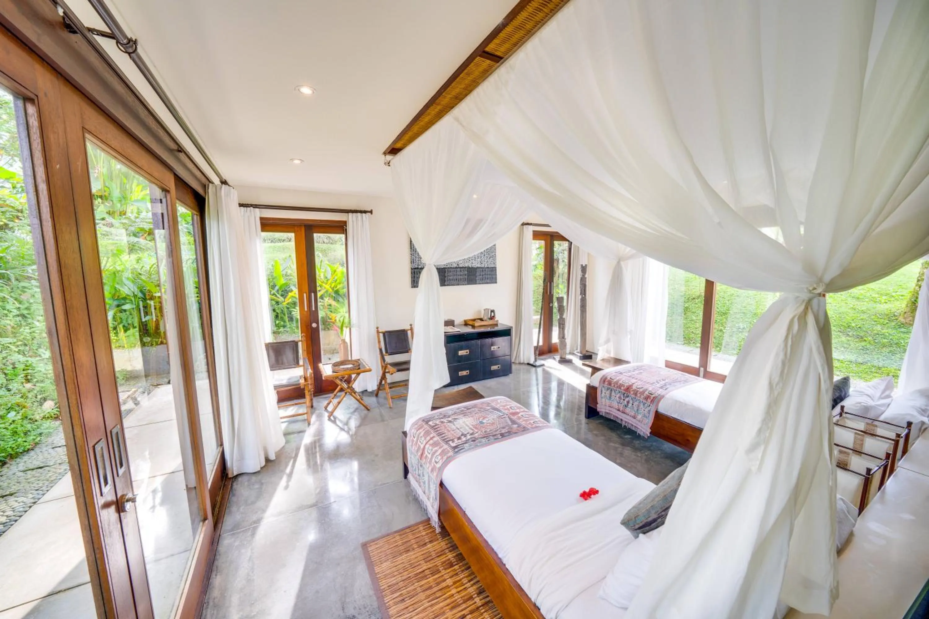 Bedroom, Bed in Awan Putih Resort