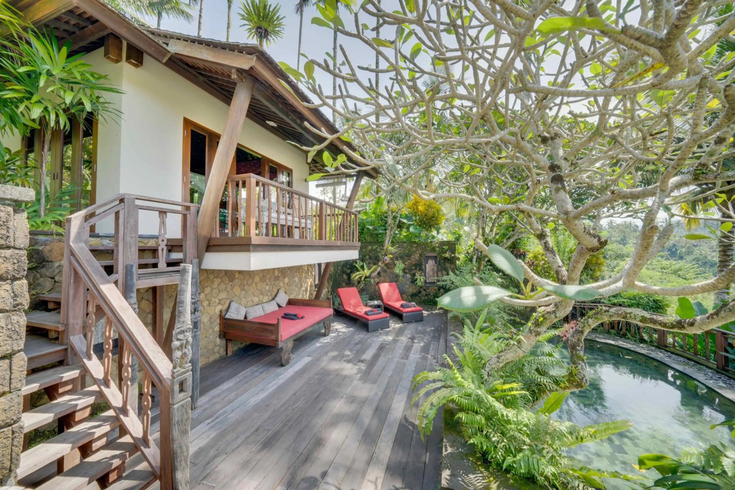 Balcony/Terrace in Awan Putih Resort