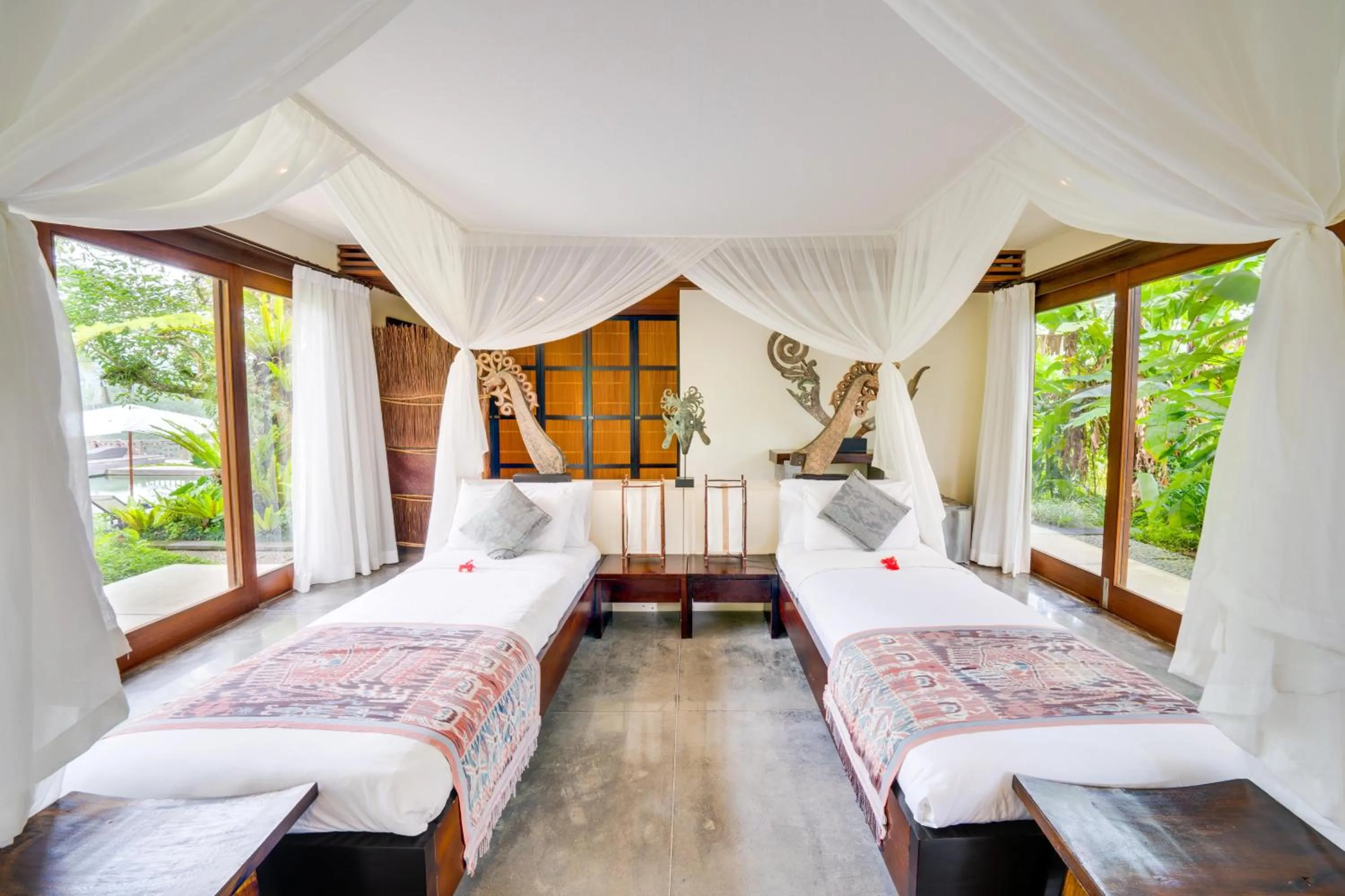 Bedroom, Bed in Awan Putih Resort