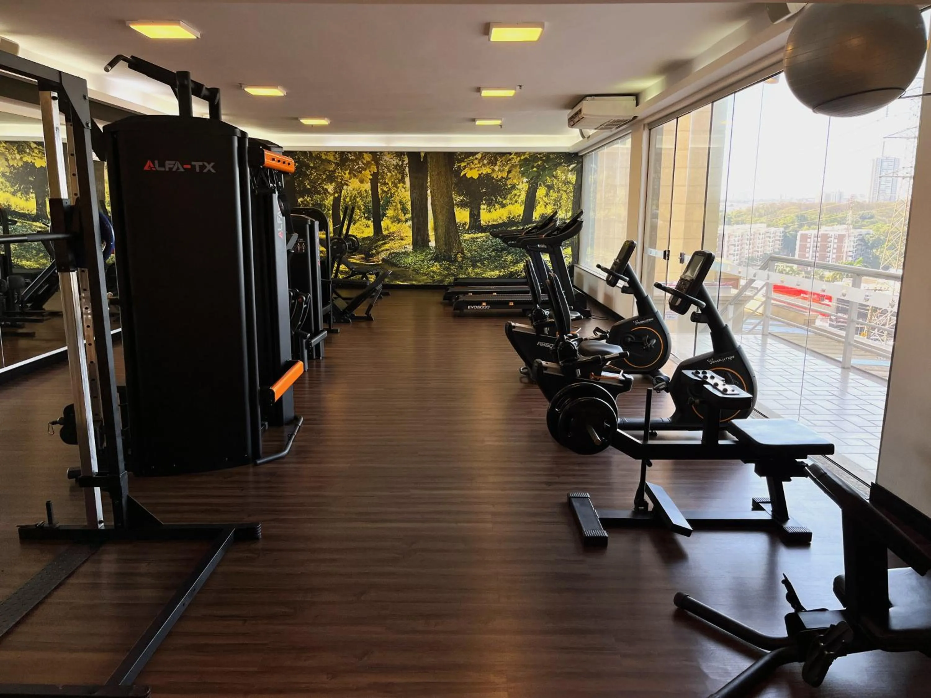 Fitness centre/facilities in Araucaria Plaza