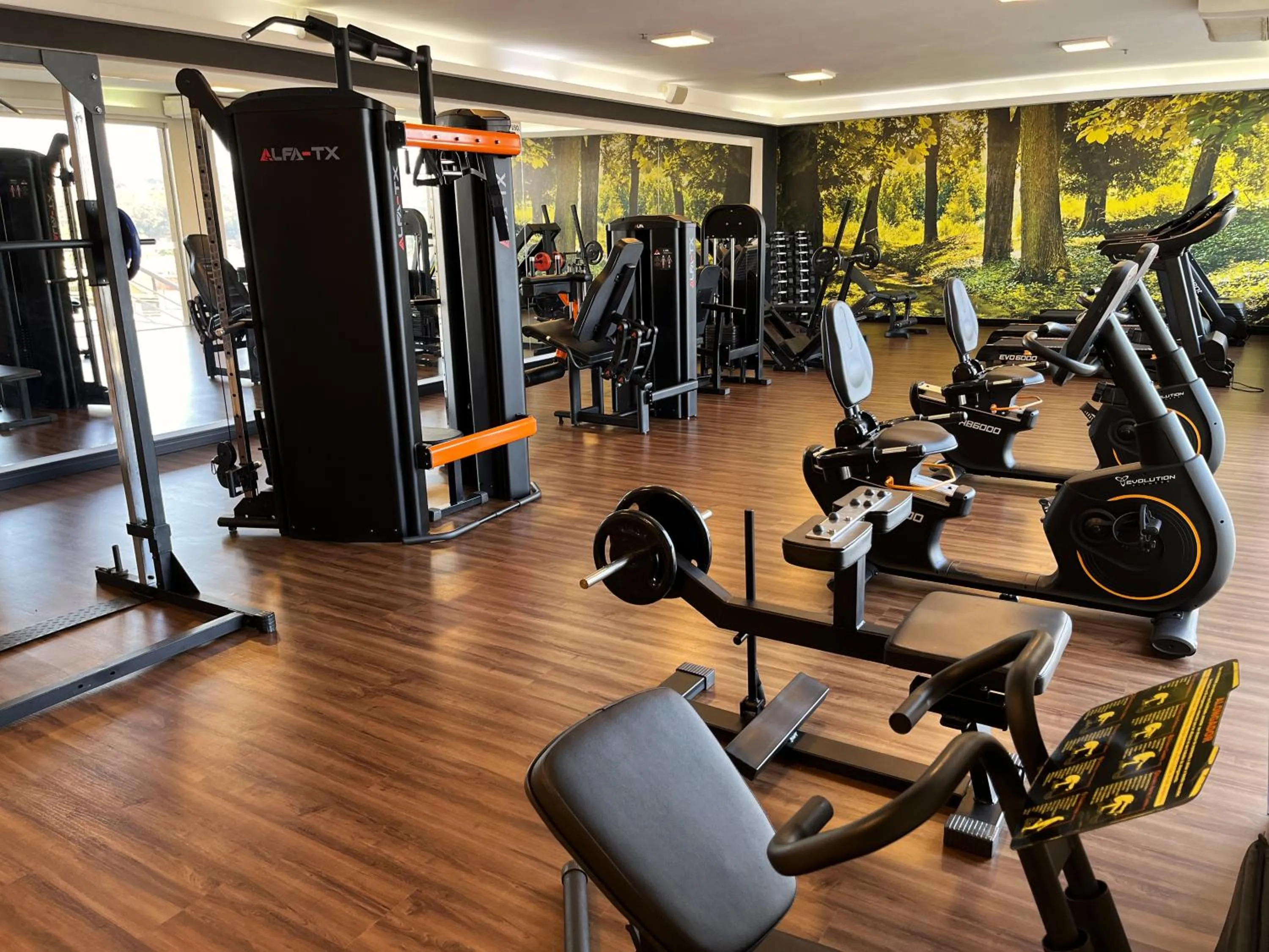 Fitness centre/facilities in Araucaria Plaza