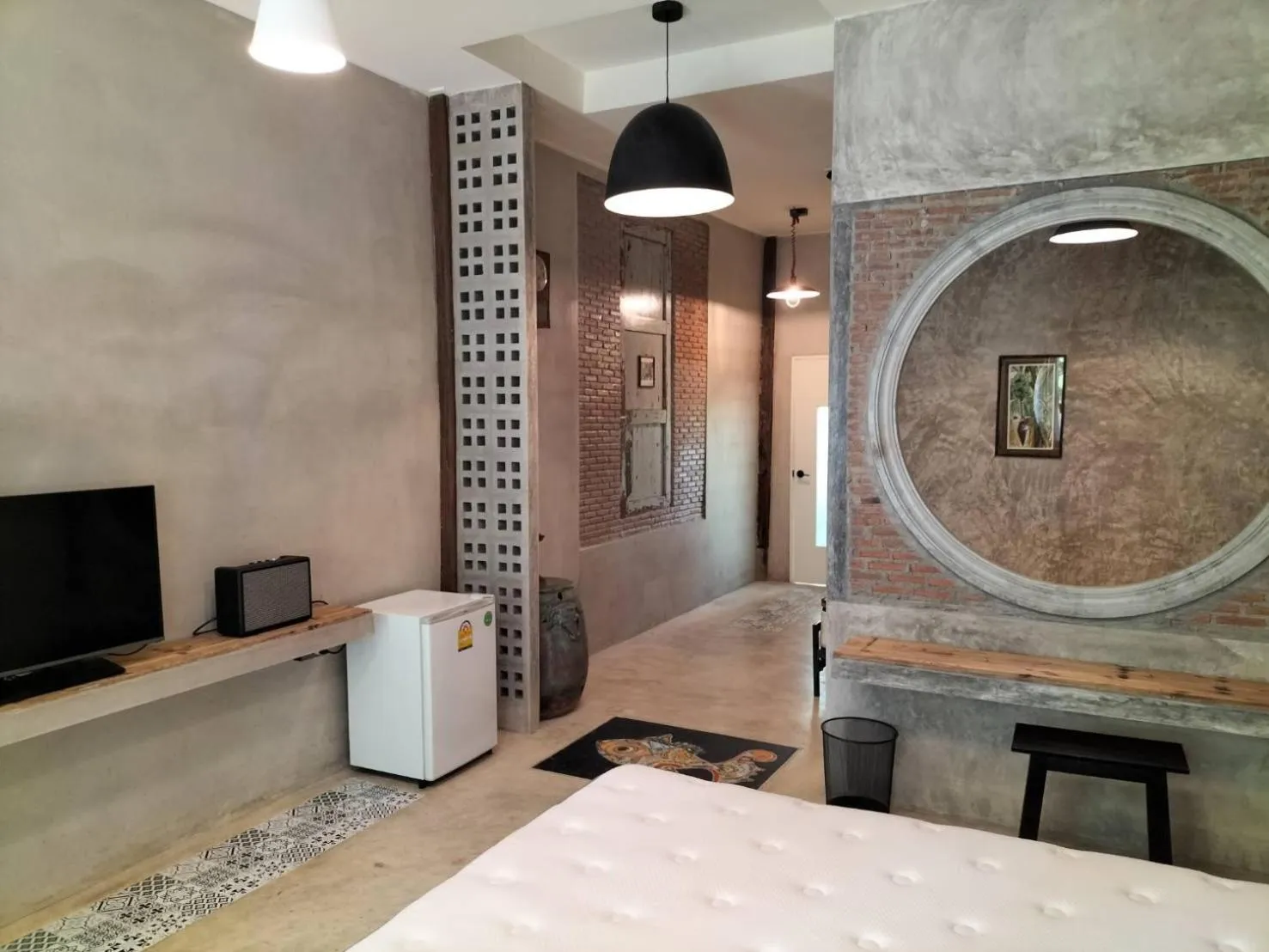 Bed in Baan Hotelier Resort