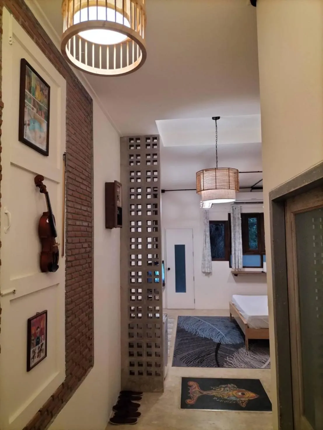 Bed in Baan Hotelier Resort