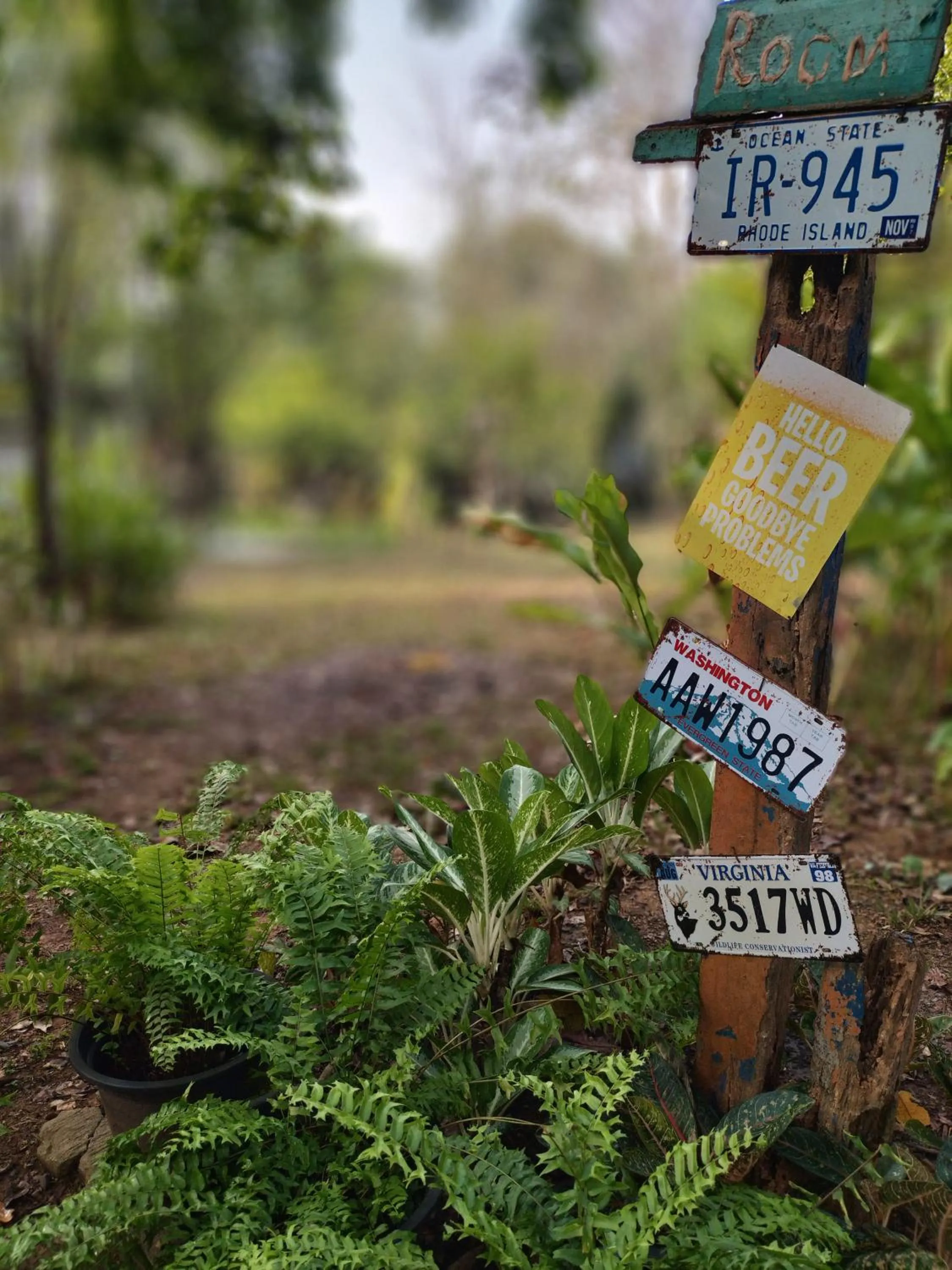 Natural landscape in Baan Hotelier Resort