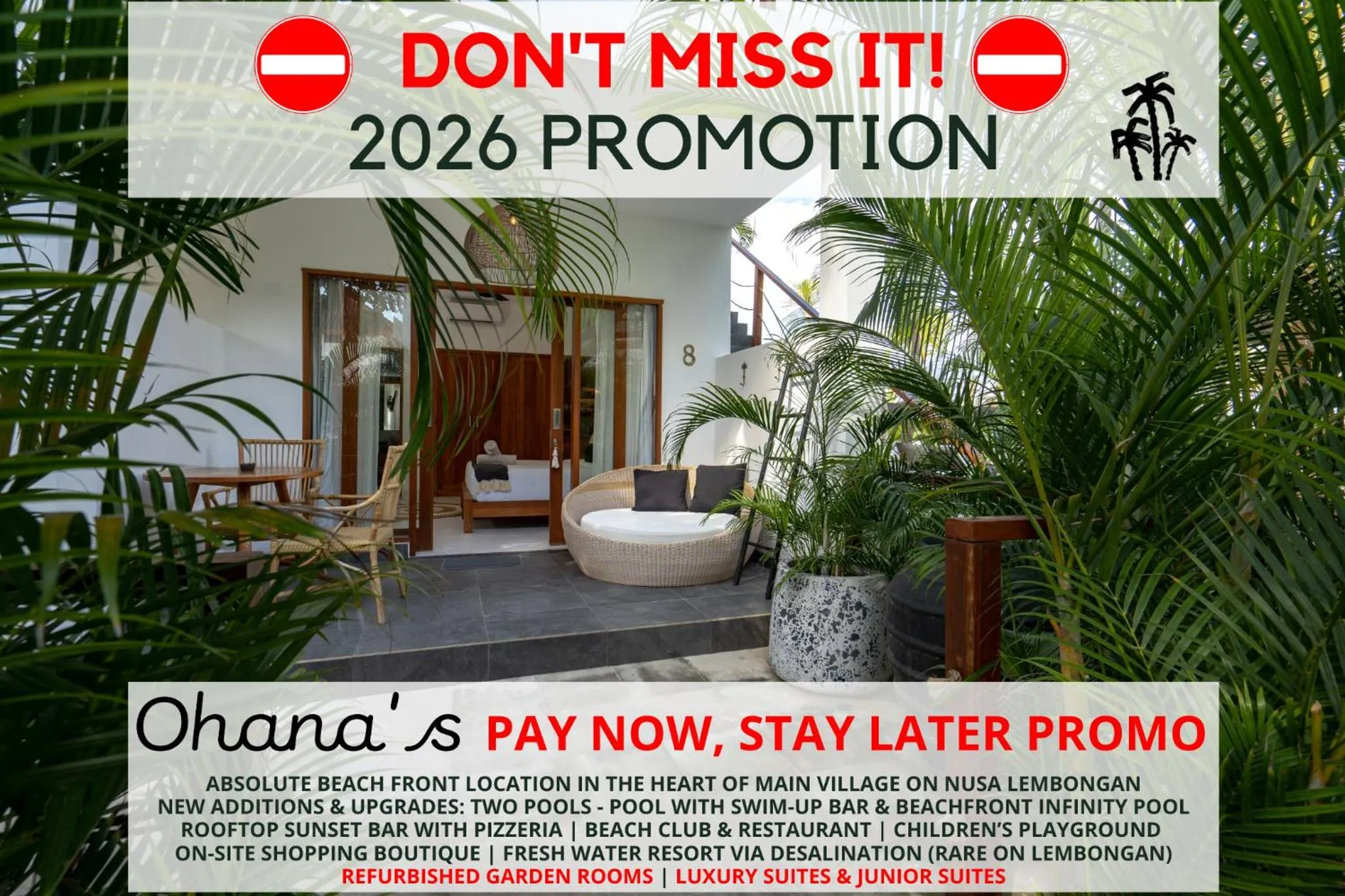 Ohana's Beachfront Resort & Beach Club