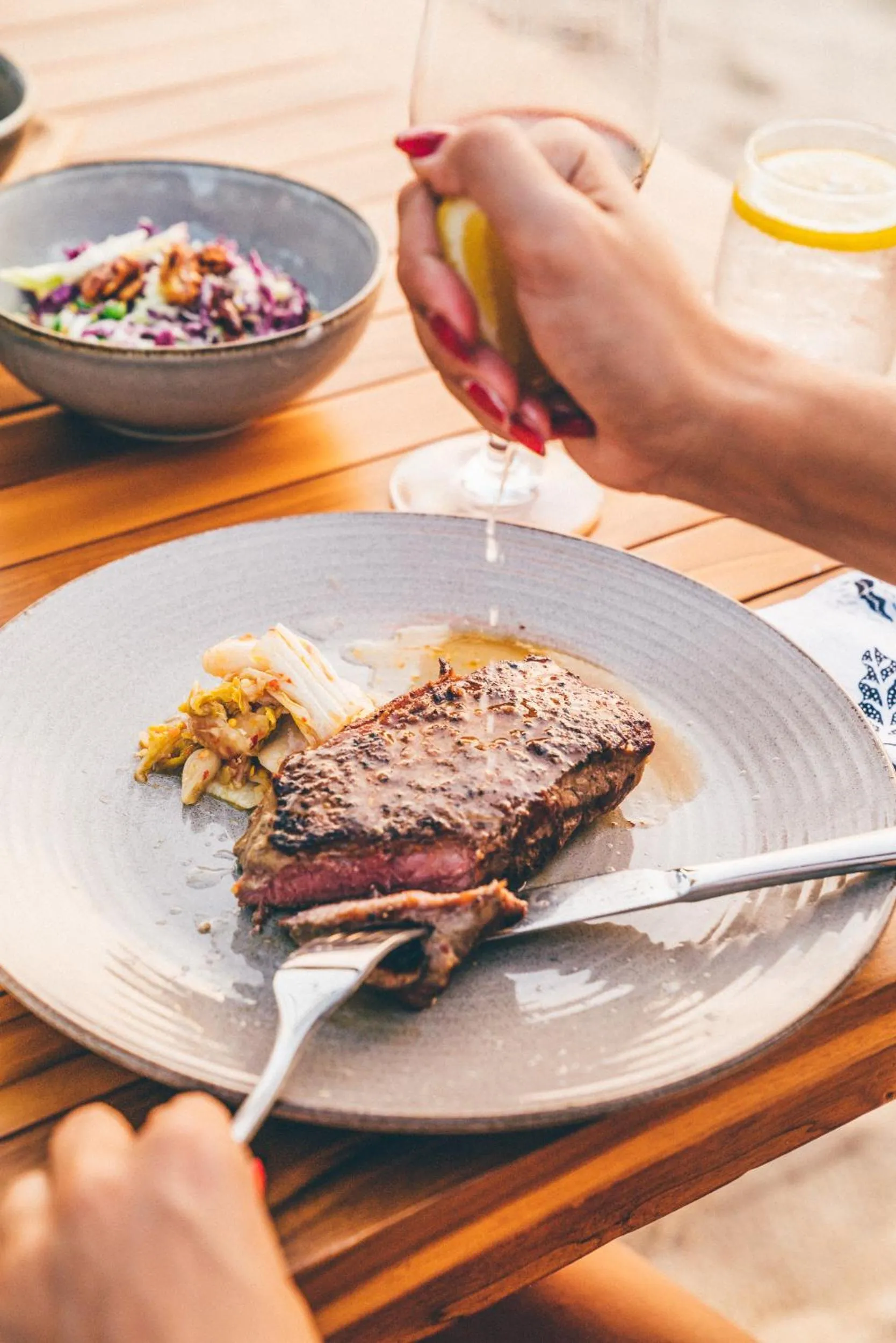 Food close-up in Ohana's Beachfront Resort & Beach Club