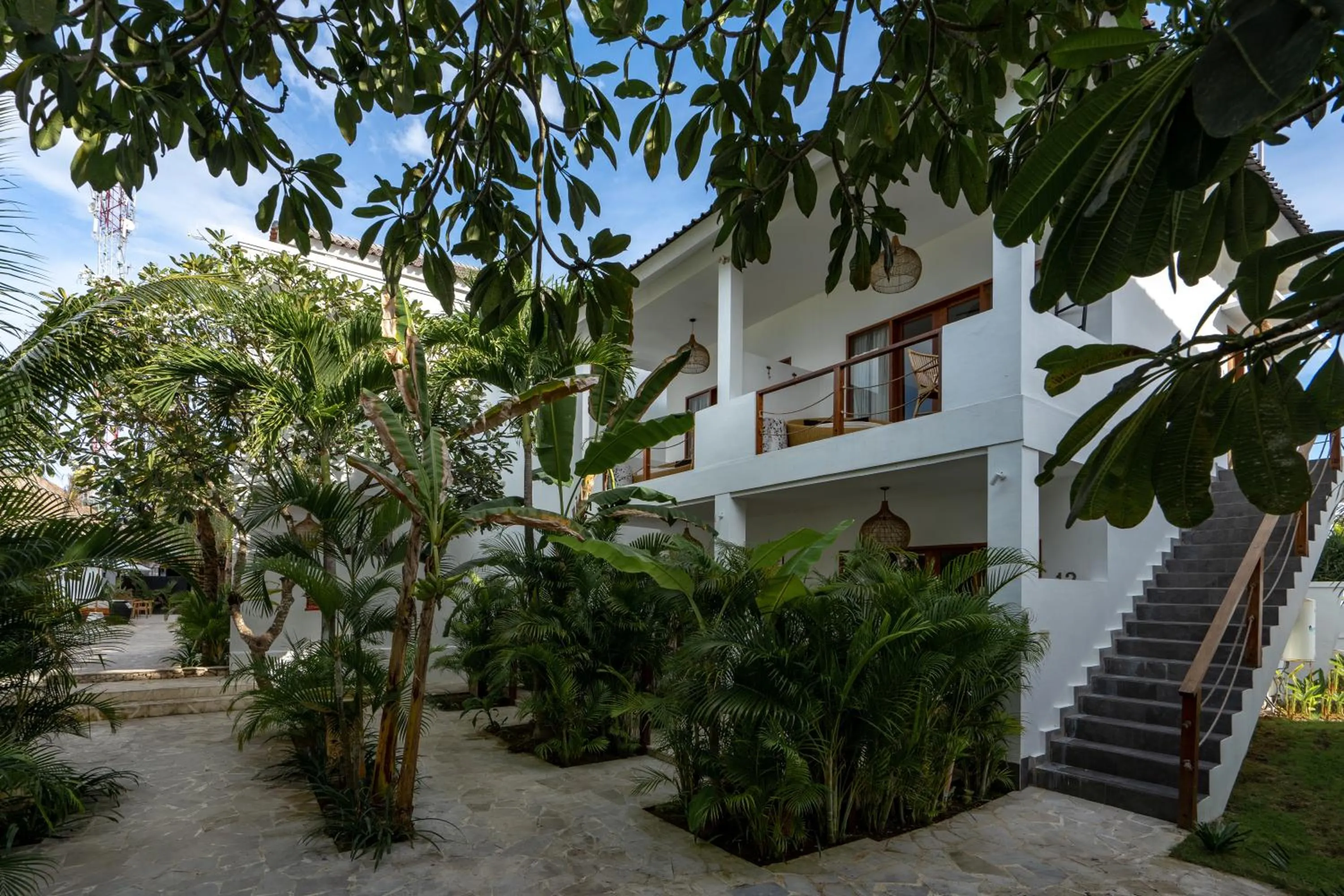 Balcony/Terrace in Ohana's Beachfront Resort & Beach Club