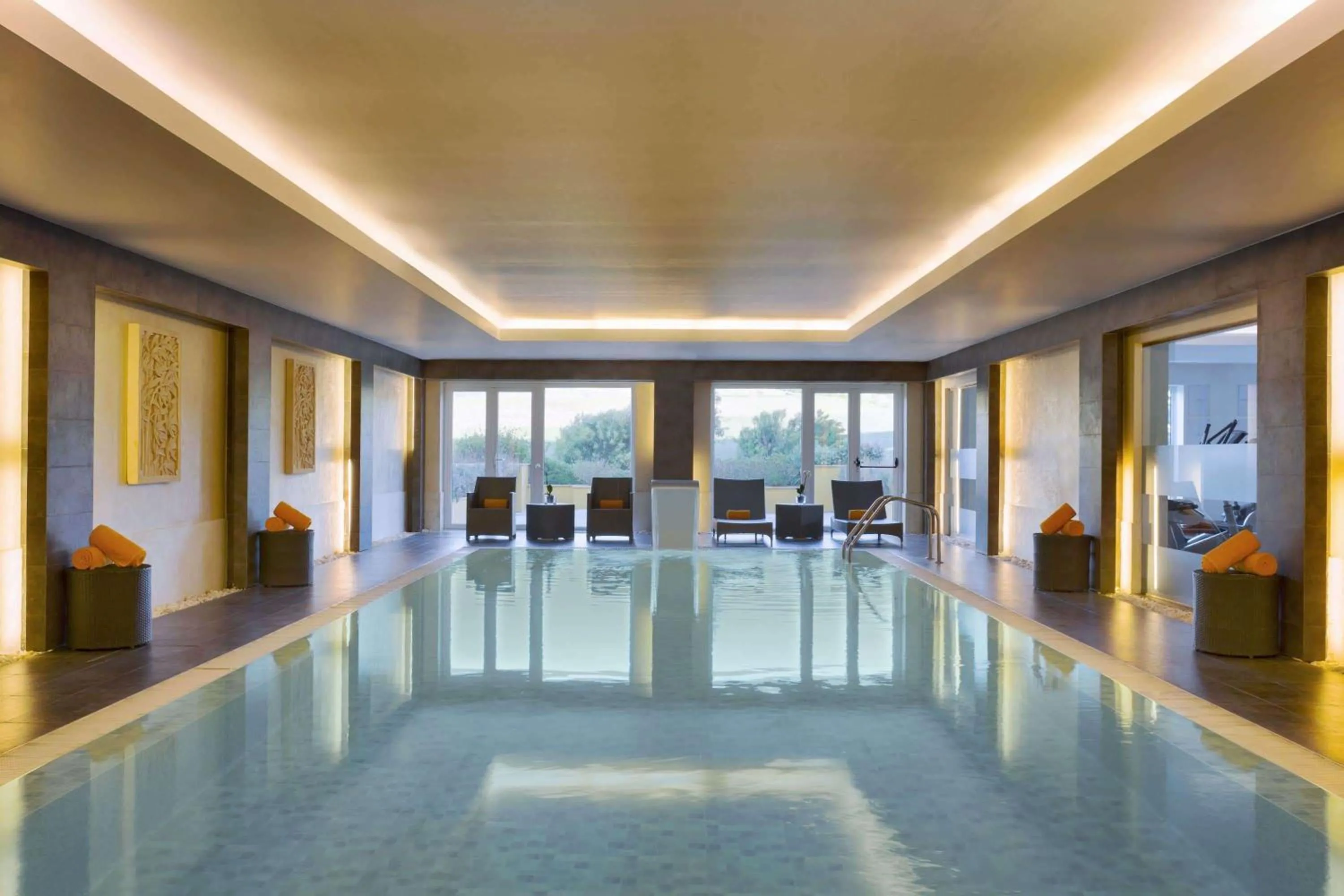 Pool view in Dolce CampoReal Lisboa