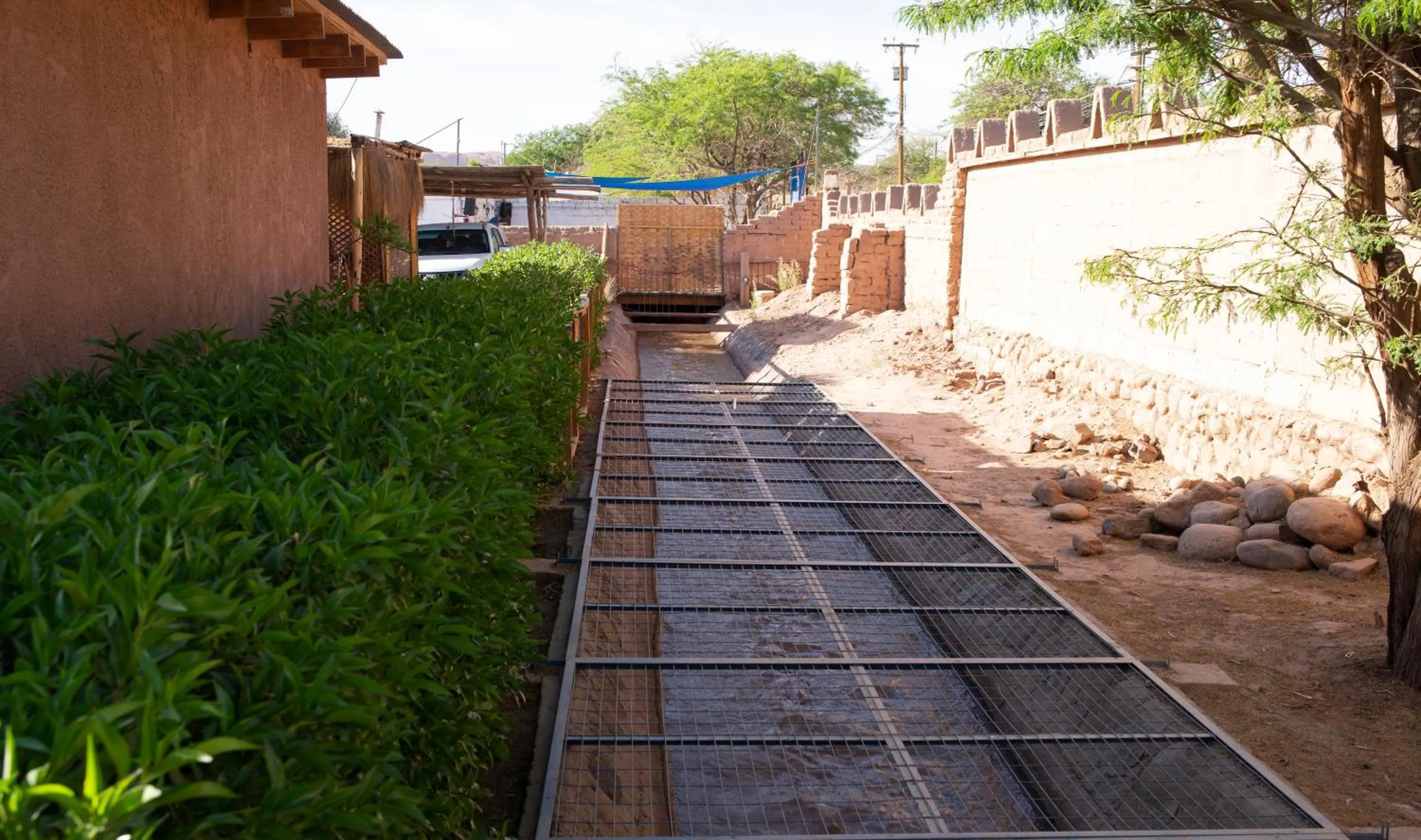 Garden view in Casa Lickana B&B