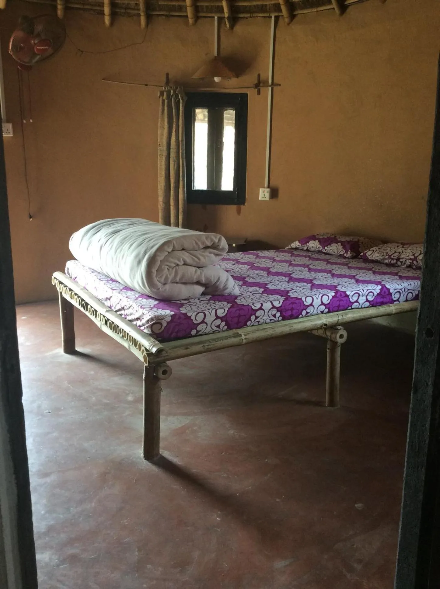 Bed in My beautiful cottage in pokhara