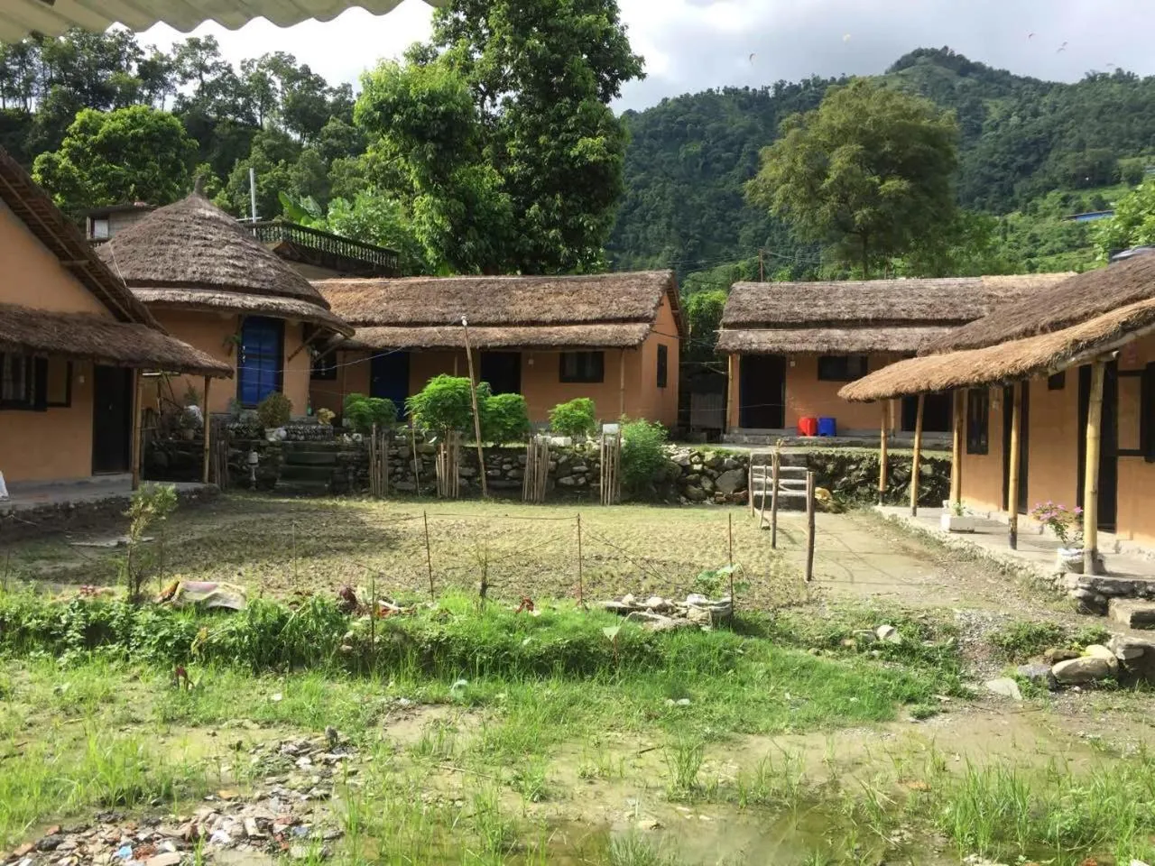 View (from property/room) in My beautiful cottage in pokhara