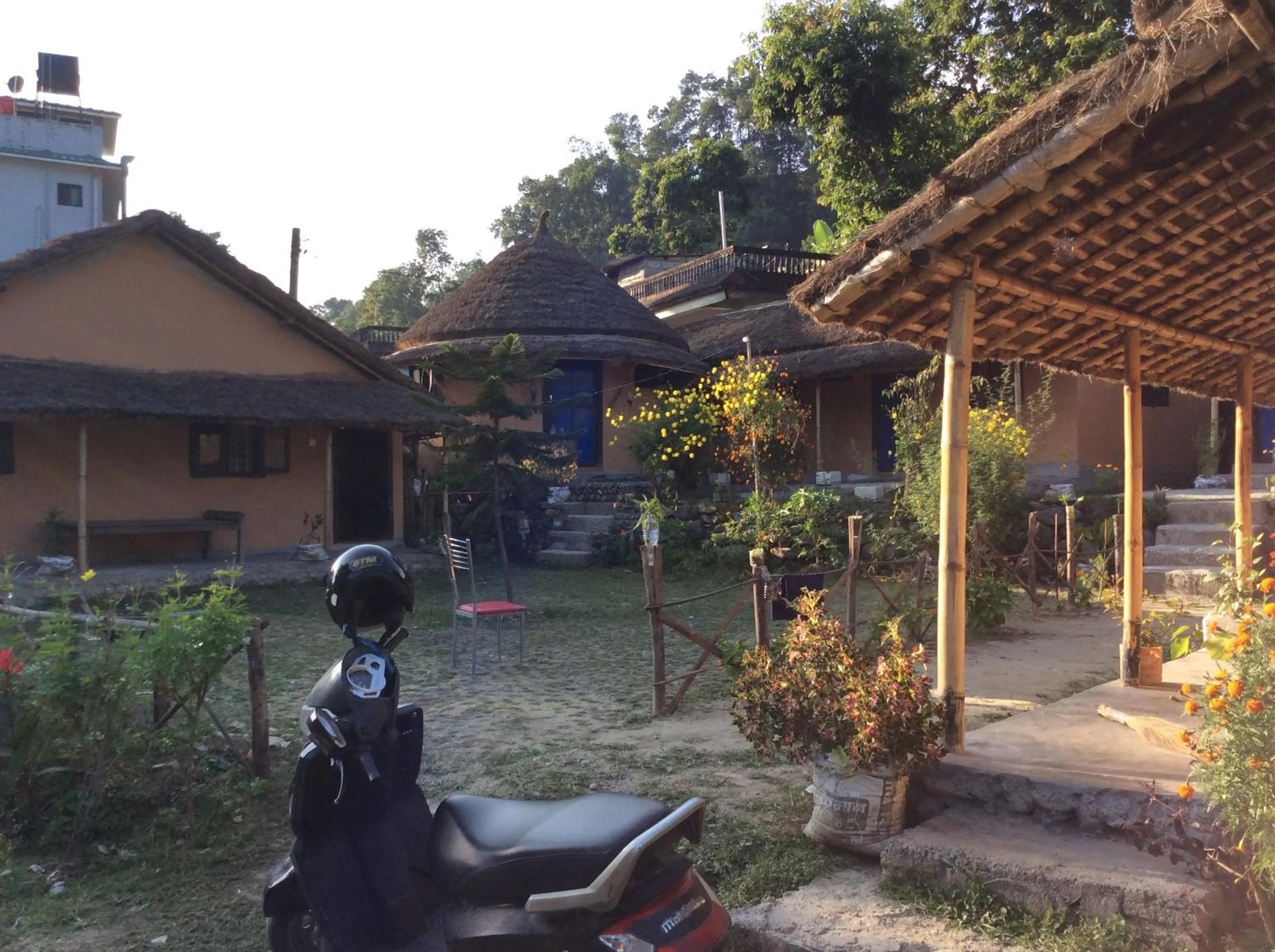 Bird's eye view in My beautiful cottage in pokhara