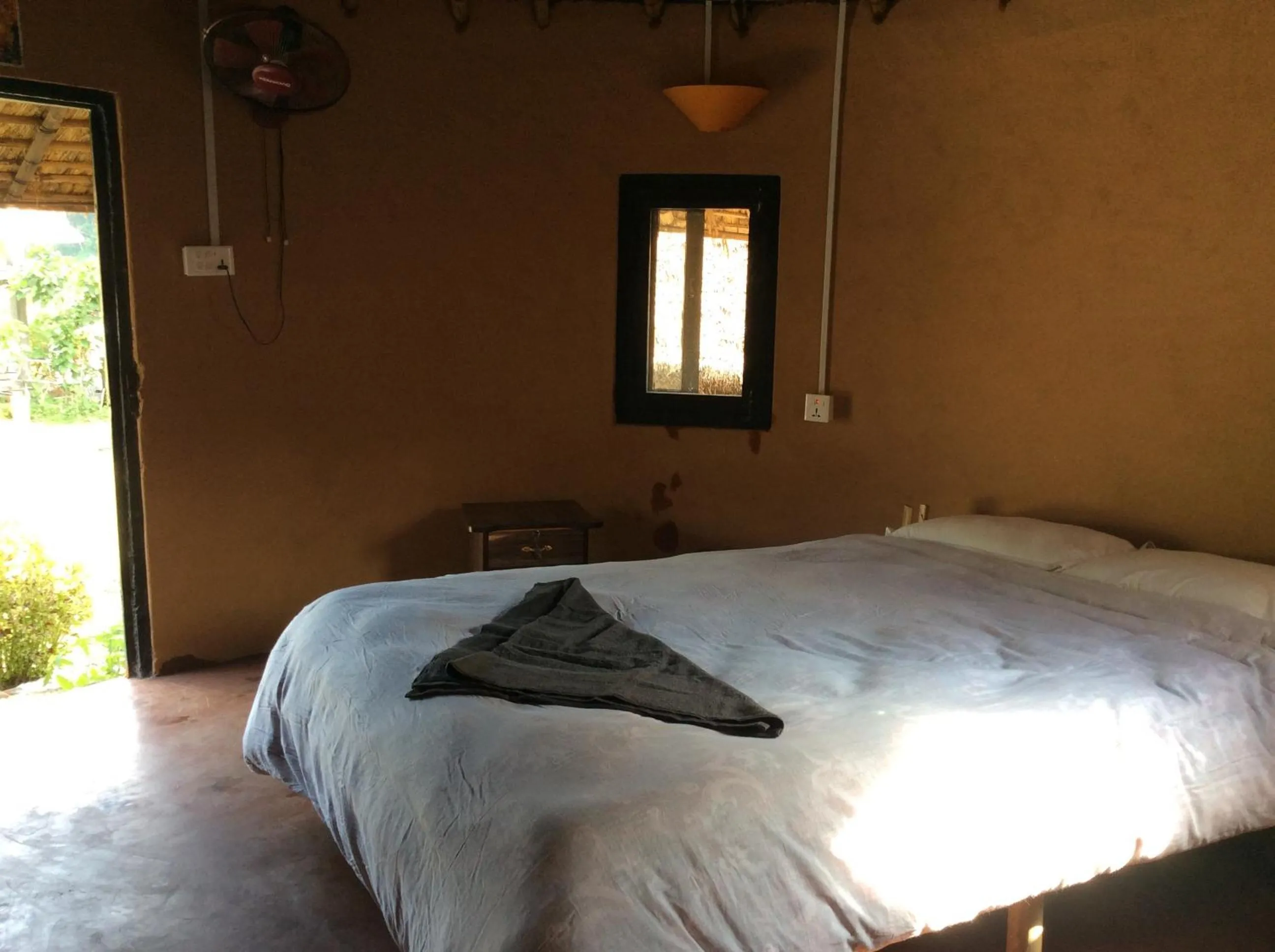 Photo of the whole room, Bed in My beautiful cottage in pokhara