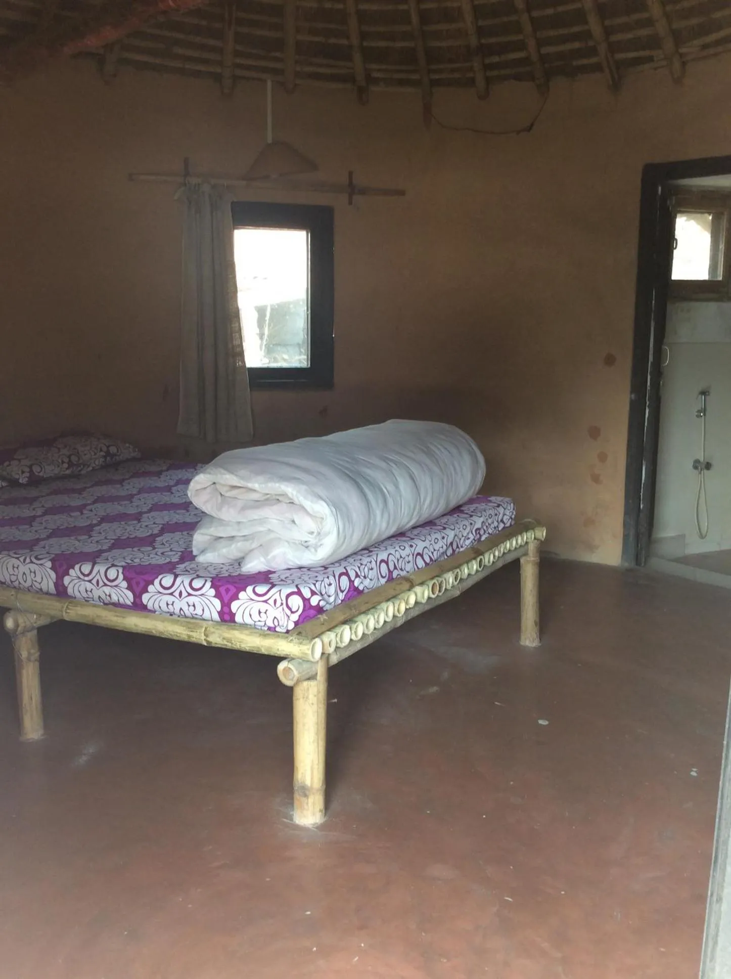 Bed in My beautiful cottage in pokhara