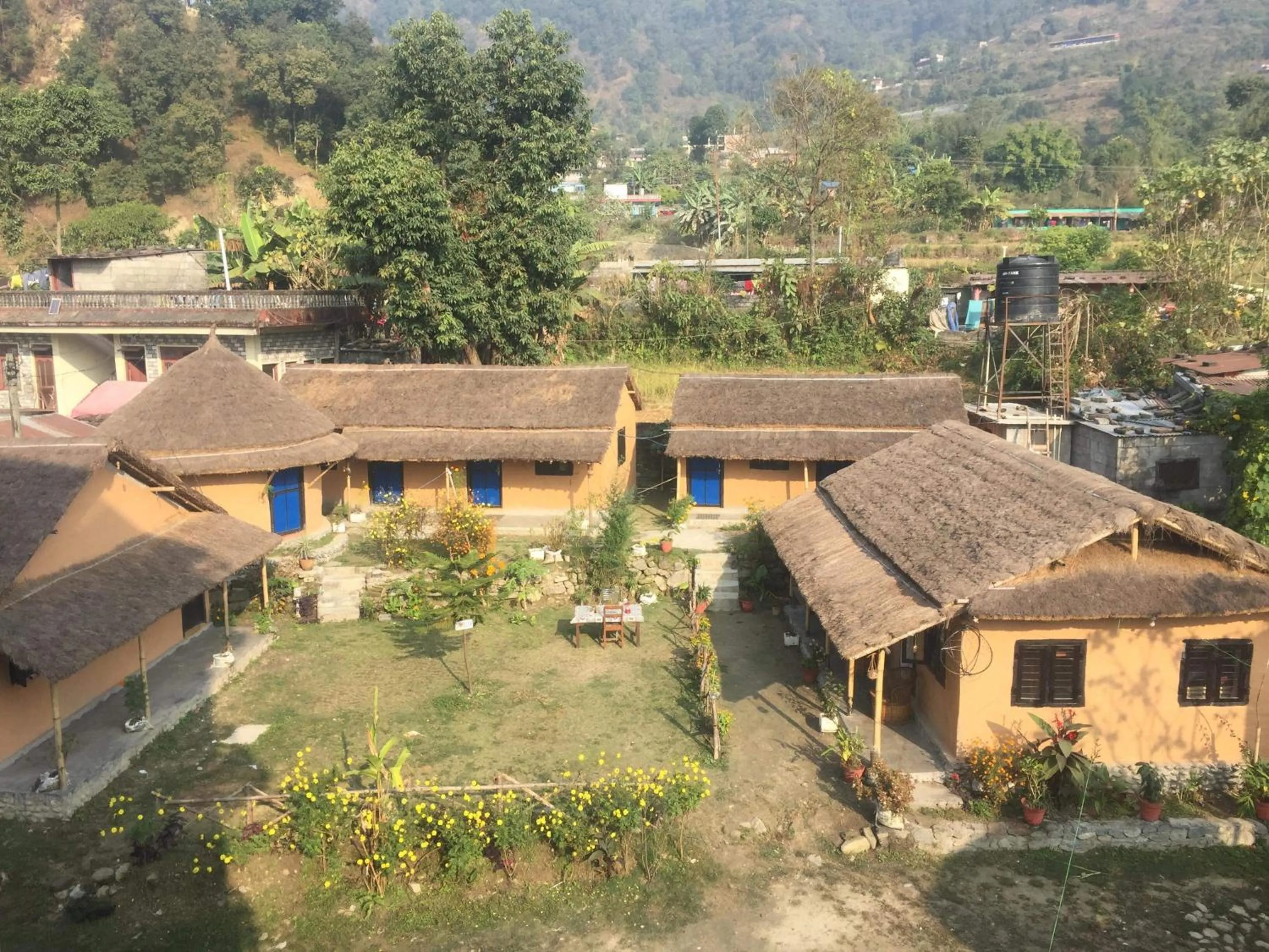 Garden in My beautiful cottage in pokhara