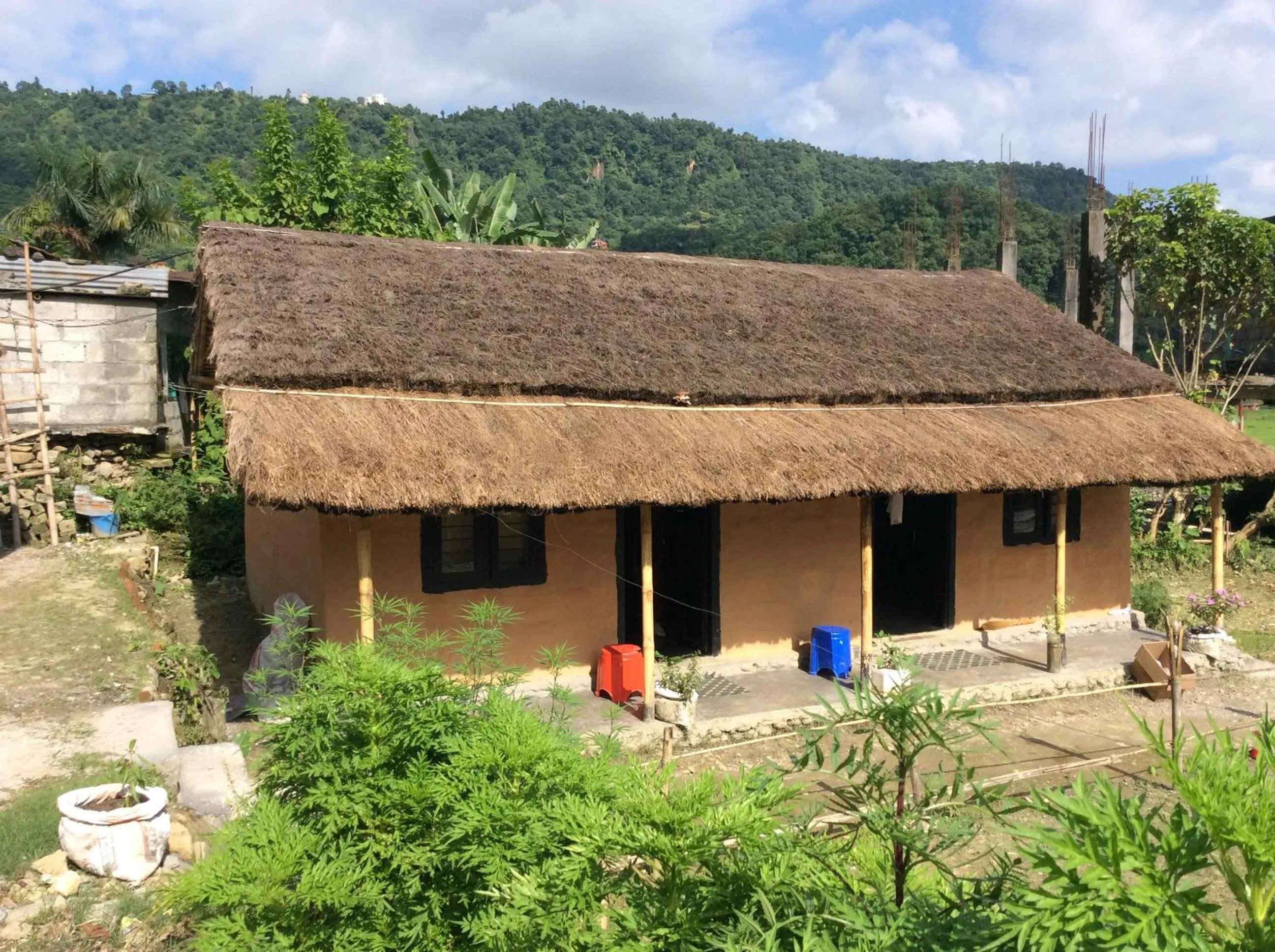 Facade/entrance in My beautiful cottage in pokhara