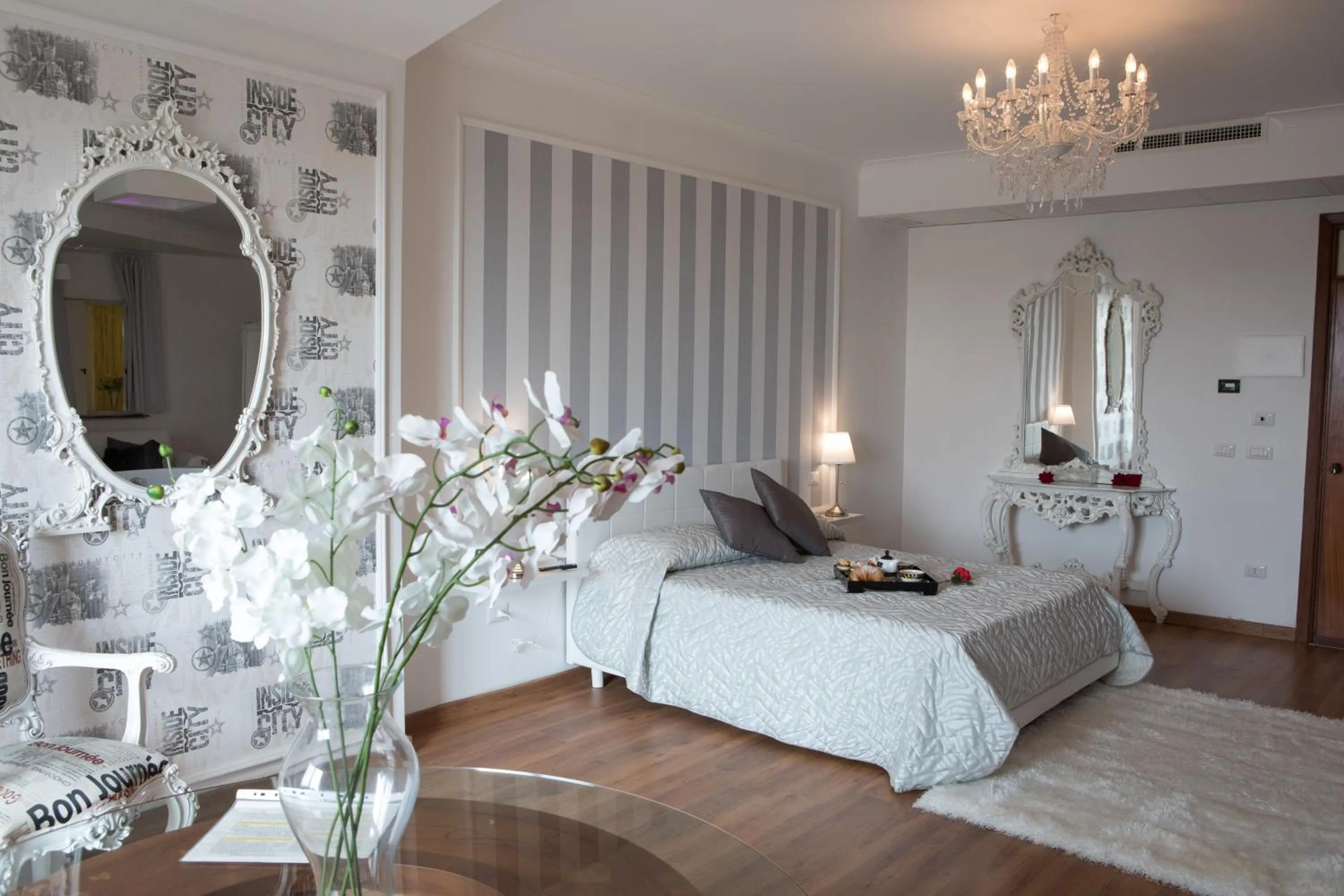 Bed in Hotel Imperiale