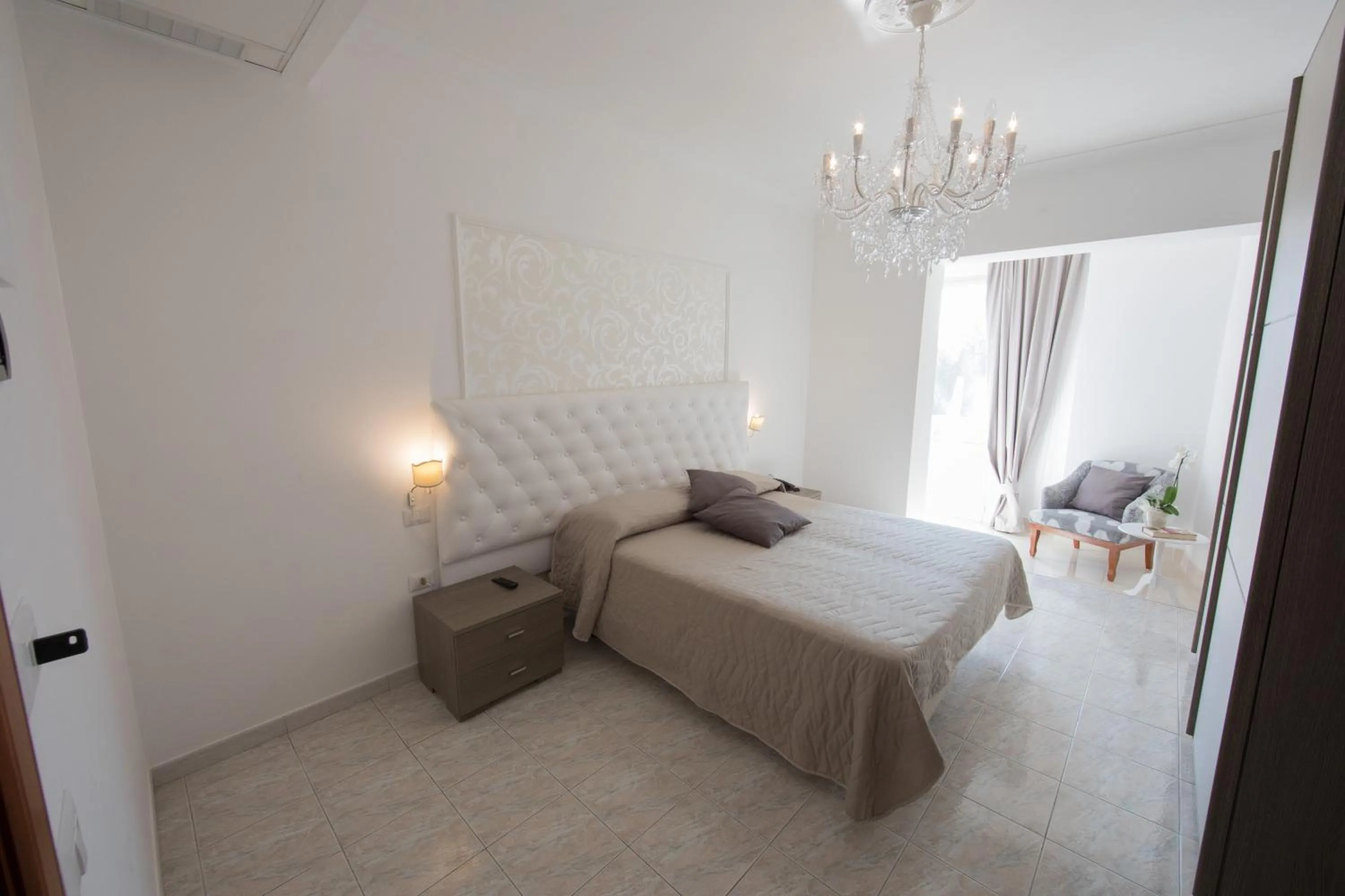 Bed in Hotel Imperiale