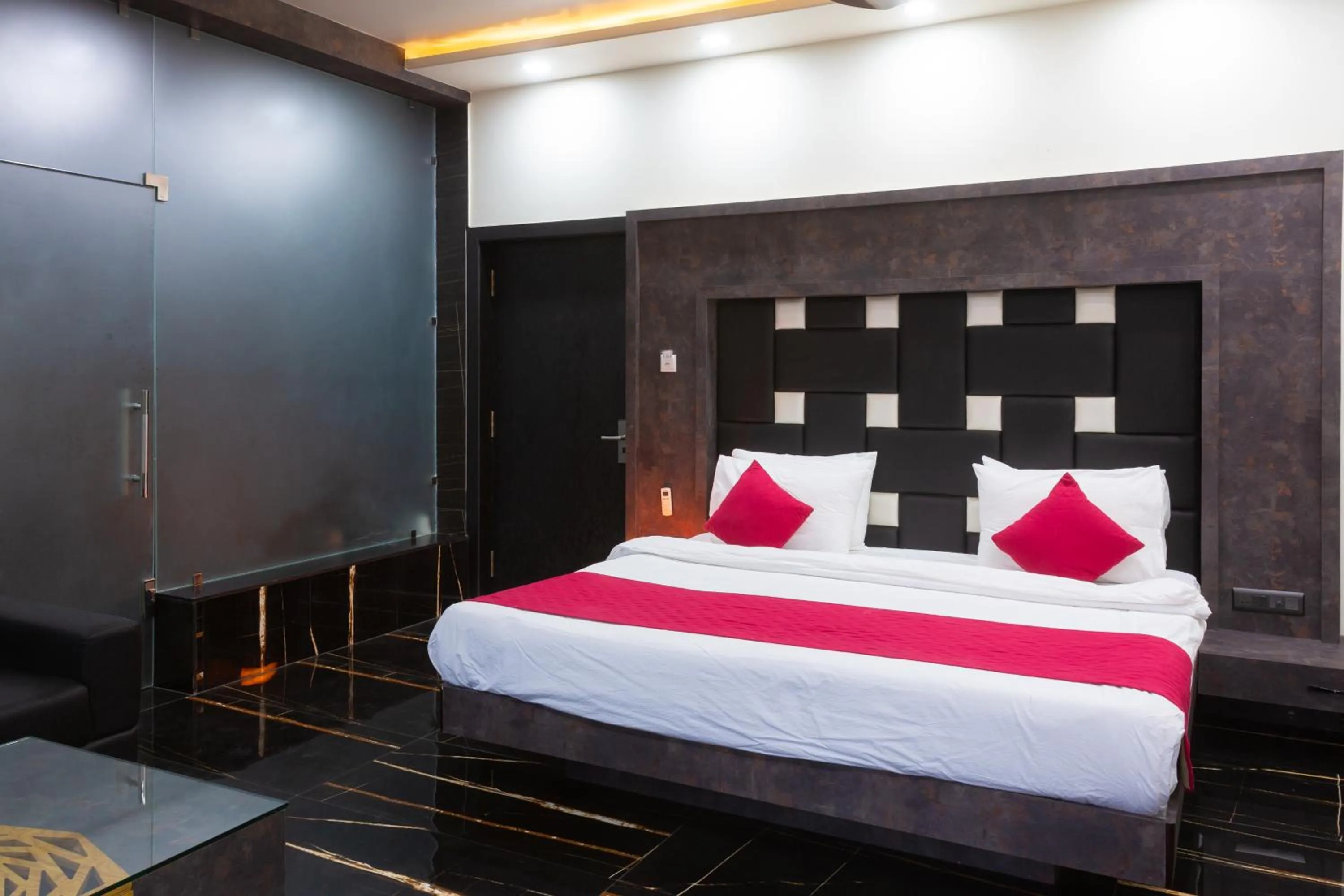 Photo of the whole room, Bed in Hotel Pushkar City Inn