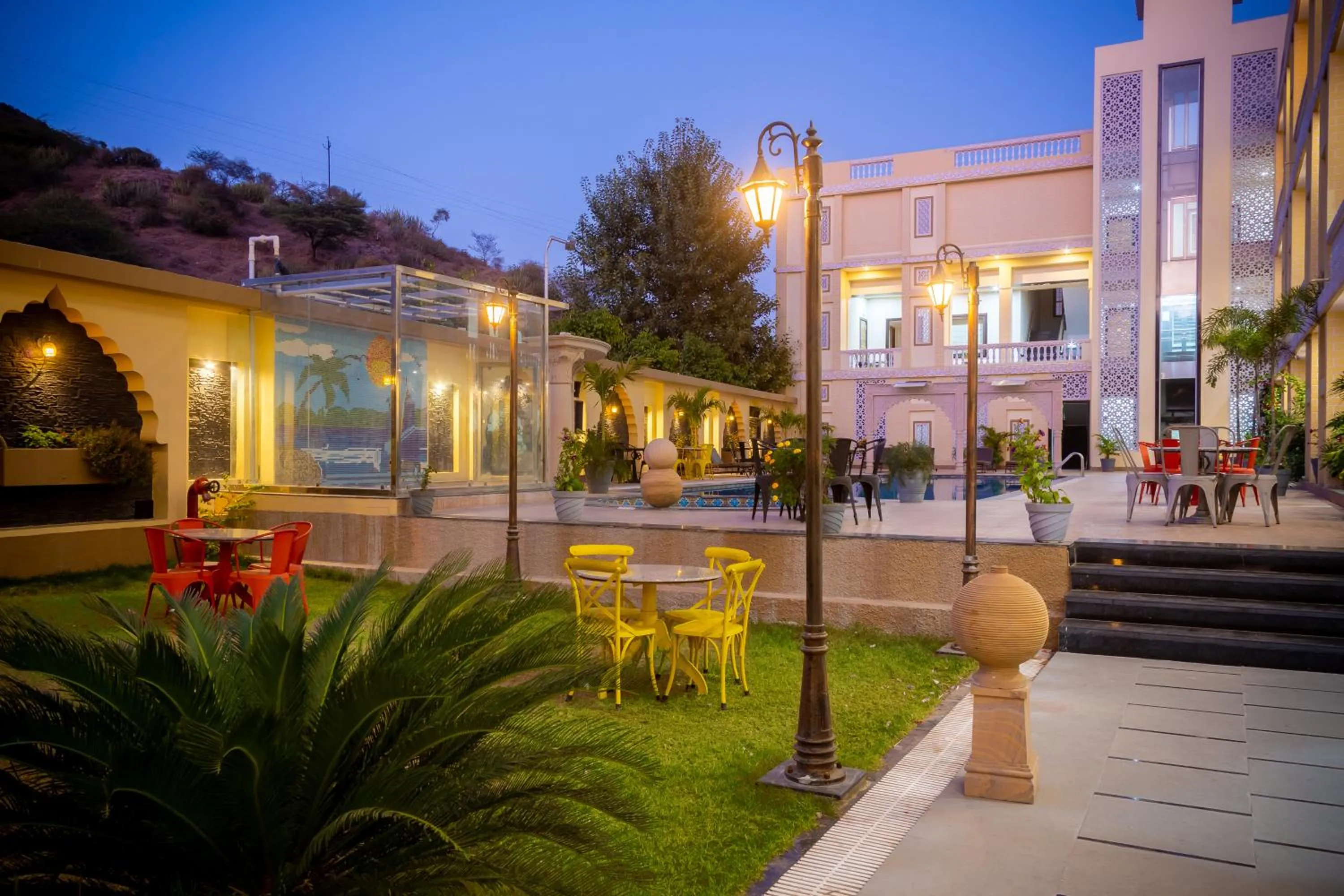 Property building in Hotel Pushkar City Inn