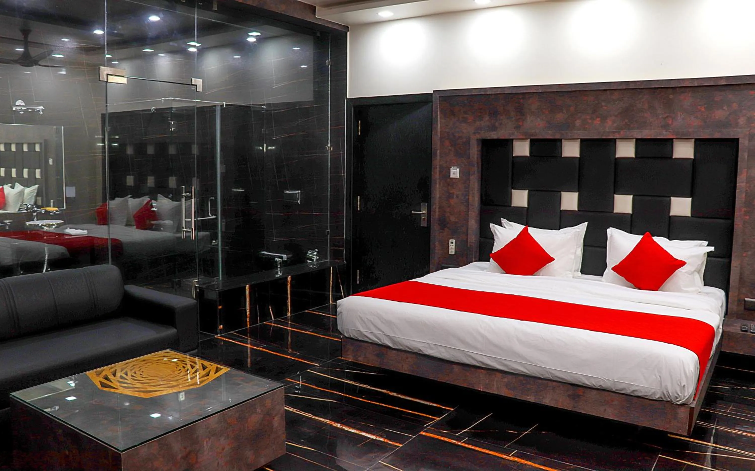 Photo of the whole room, Bed in Hotel Pushkar City Inn