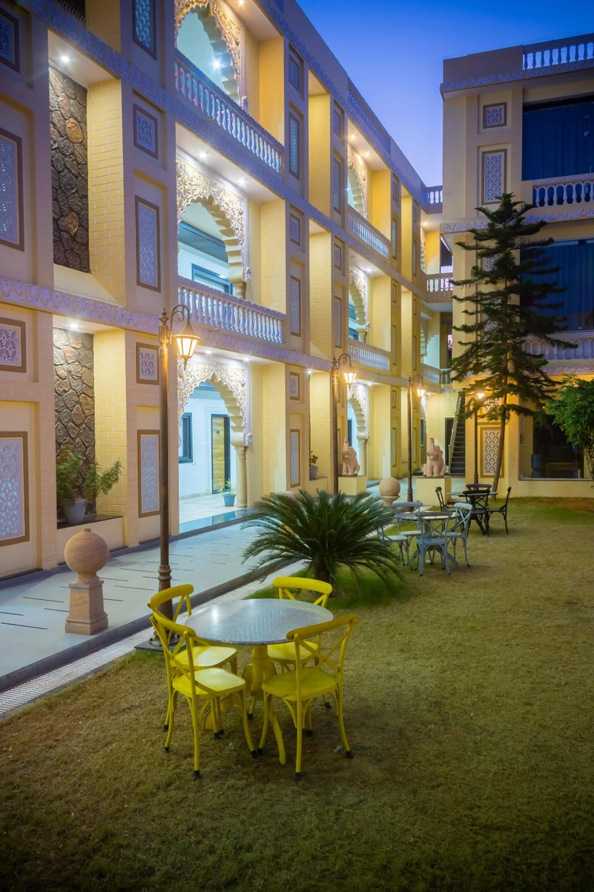 Property building in Hotel Pushkar City Inn