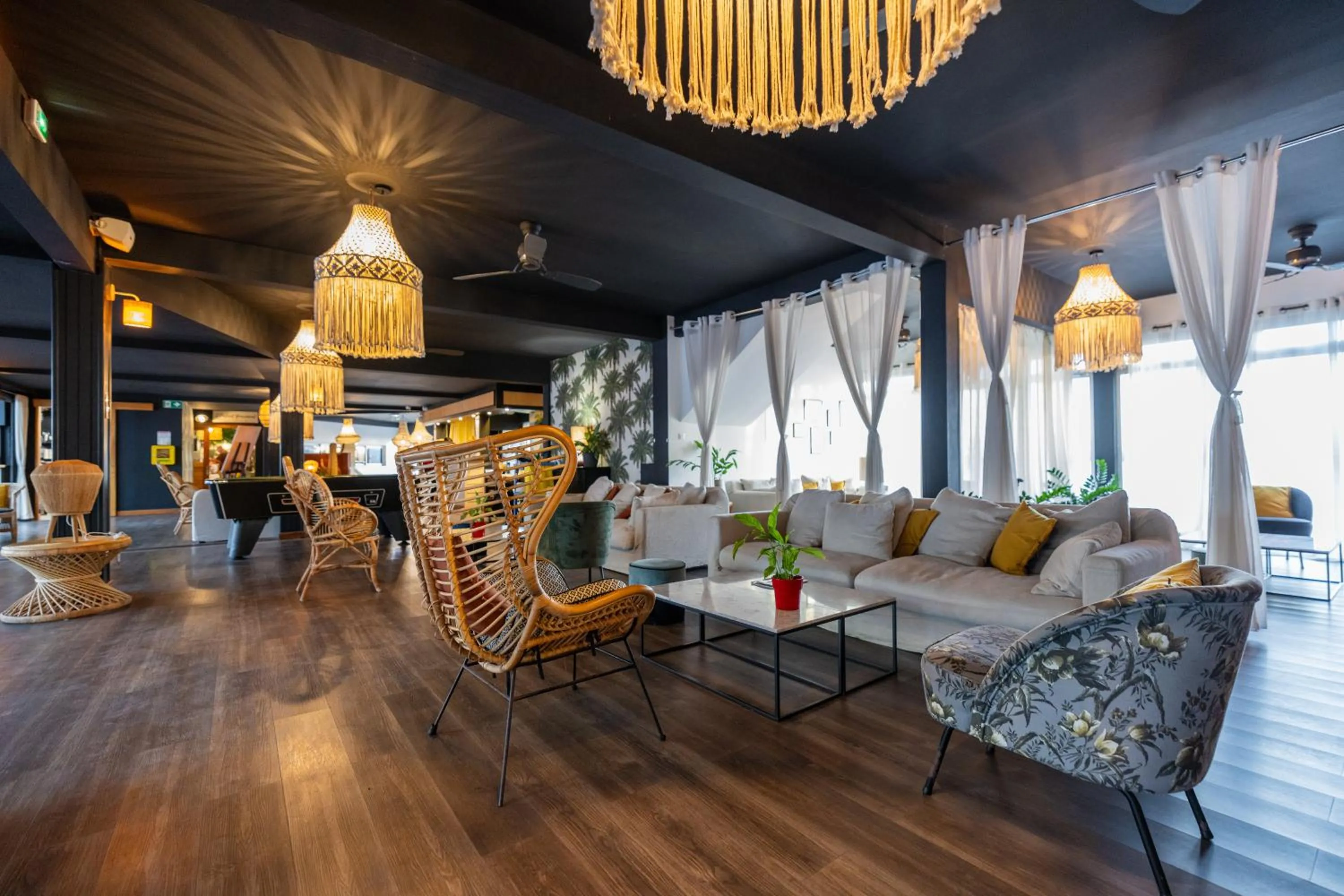 Lobby or reception in Résidence l'Archipel