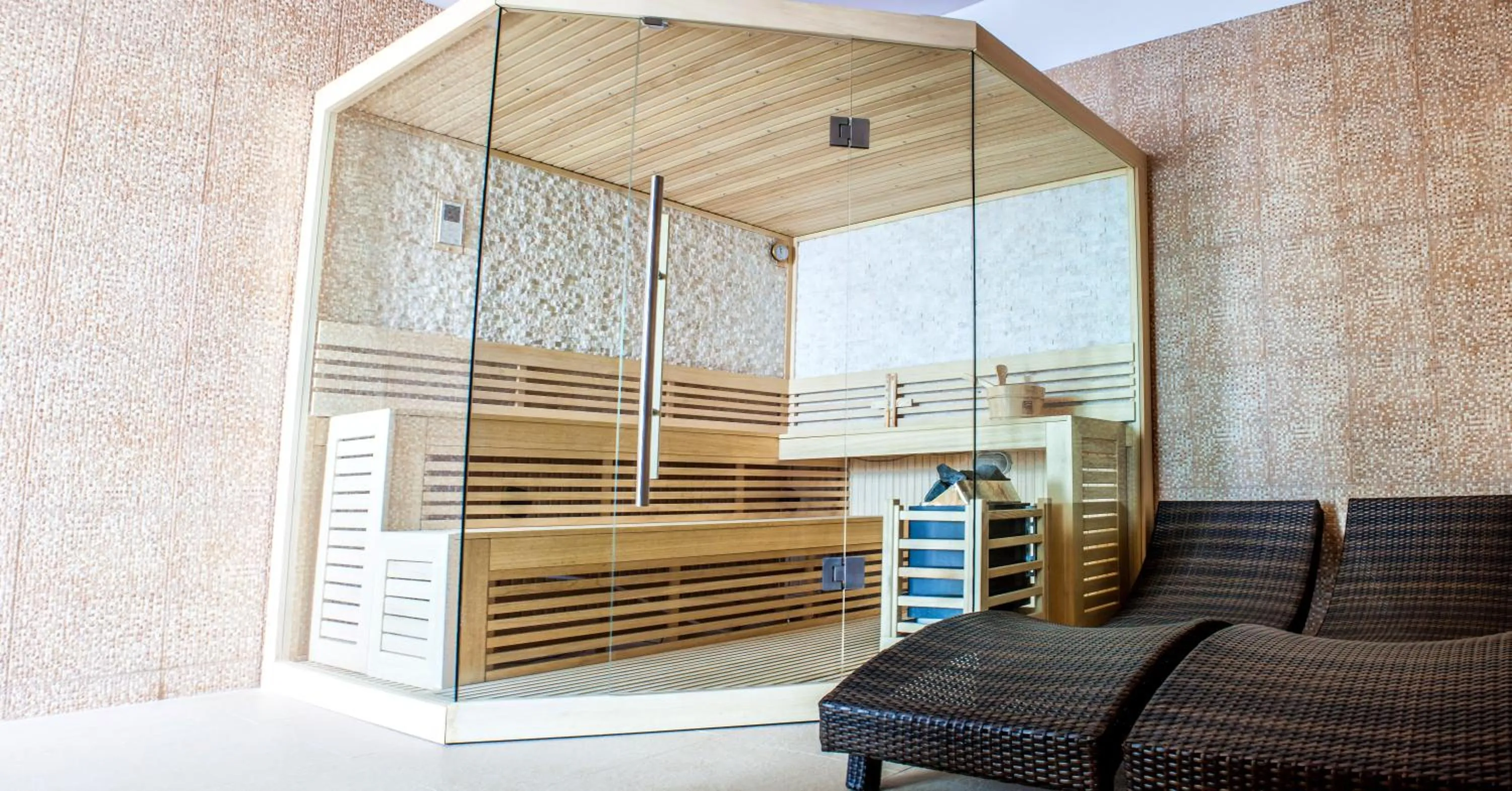 Sauna in Hotel Malibu